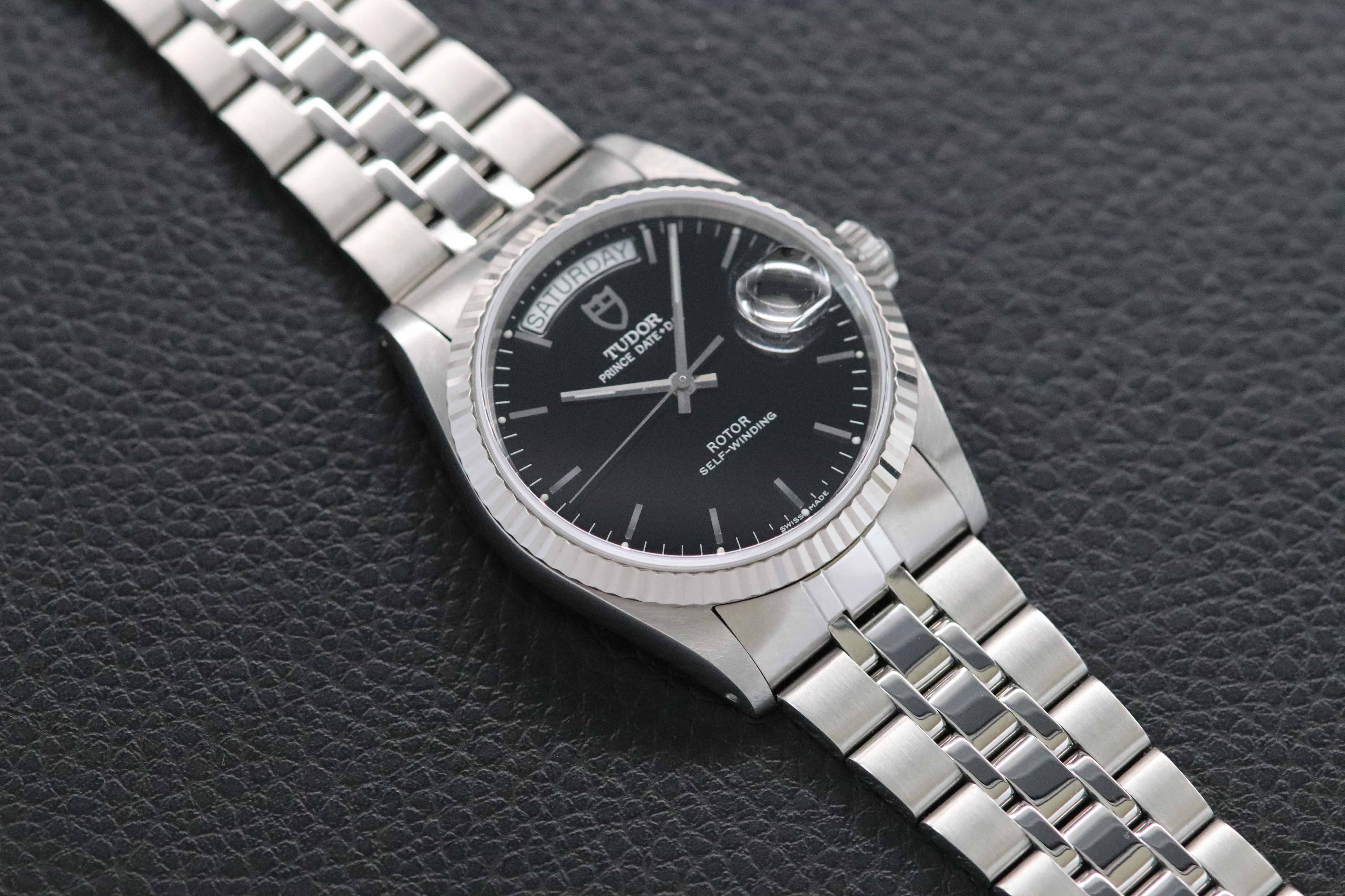 Tudor Prince Date-Day 76214 Black Dial 2009