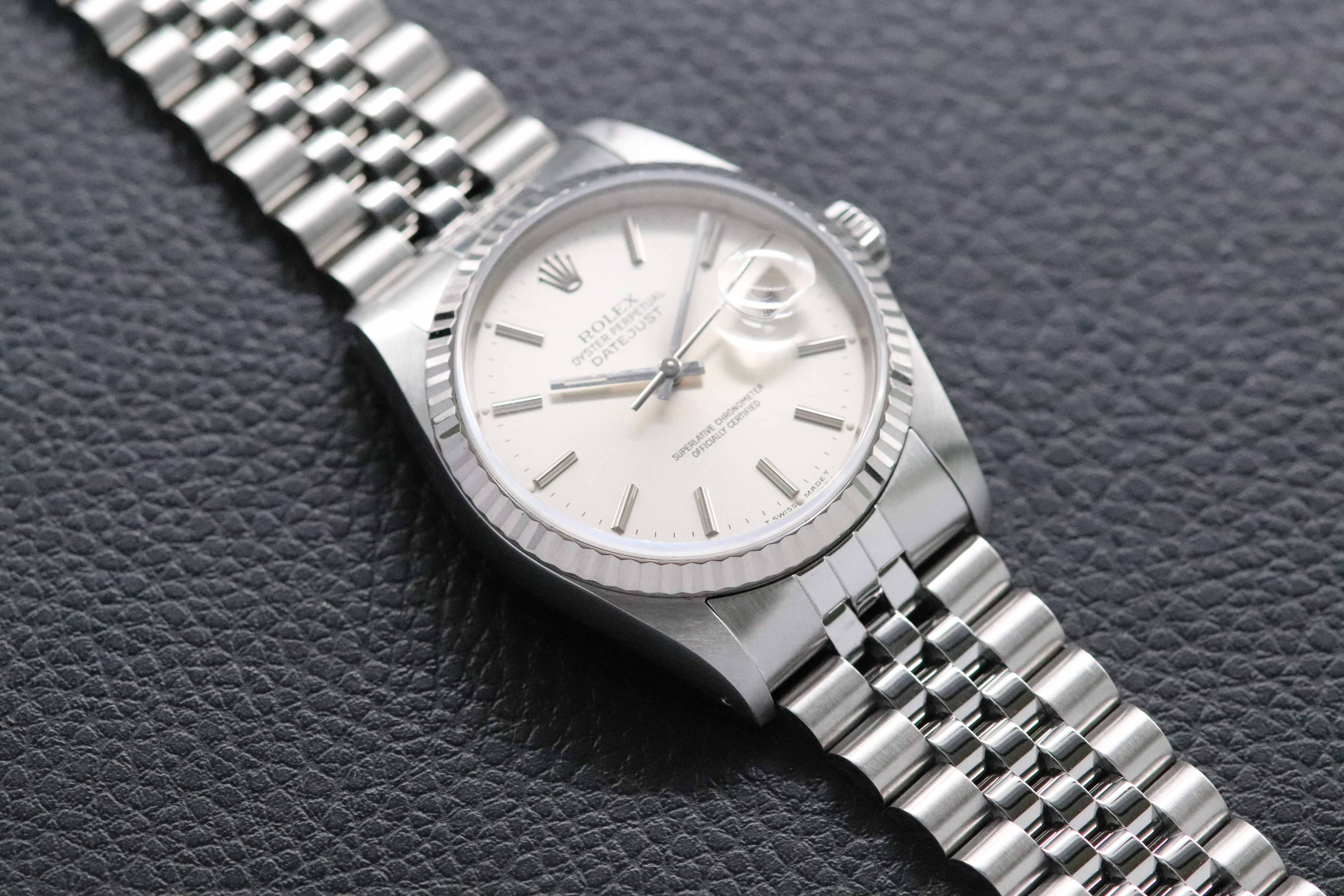 Rolex Datejust 16234 Silver Dial 1990