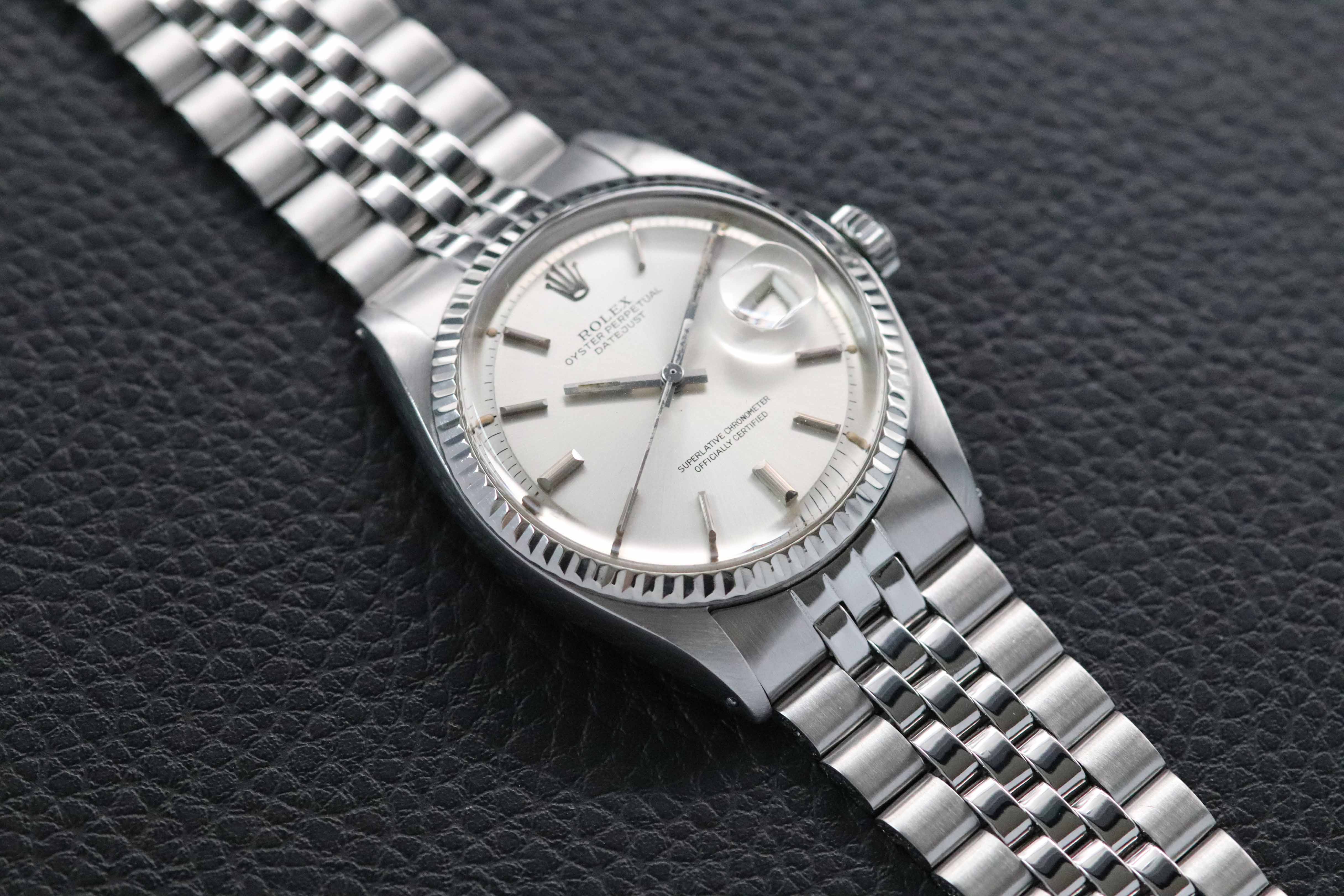 Rolex Datejust 1601 Silver Dial 1972