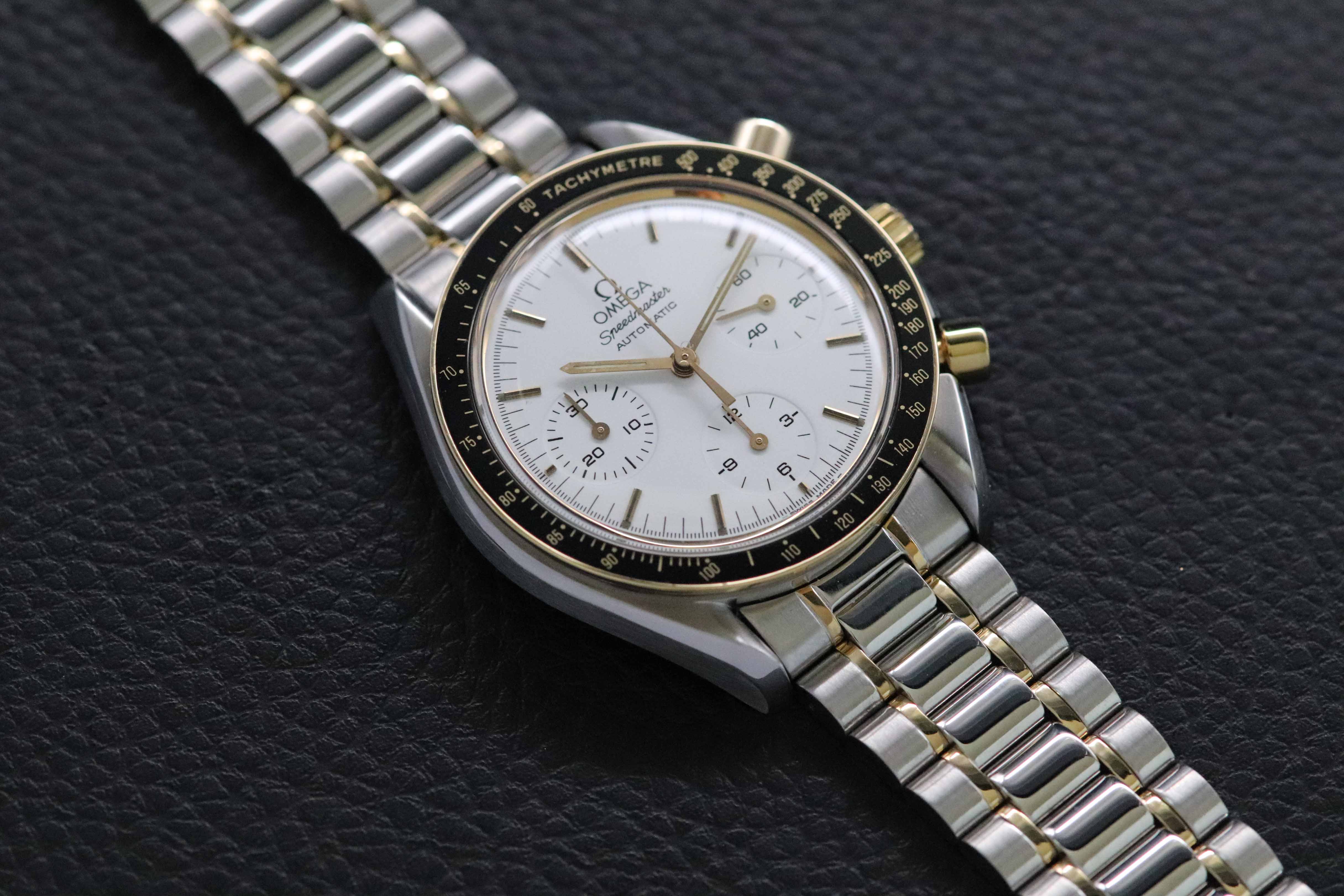 Omega Speedmaster Reduced 3310.20 White Dial 1989