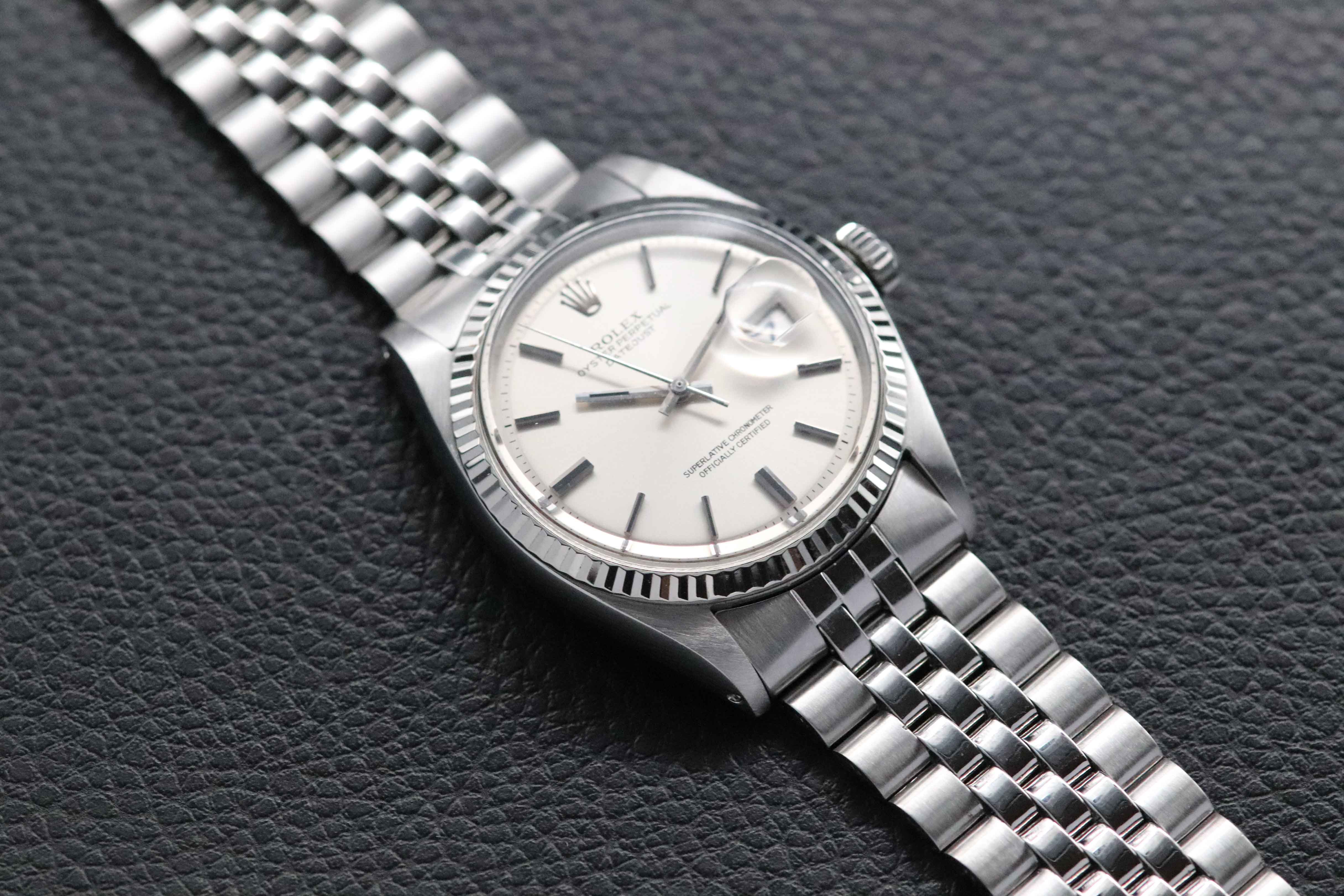 Rolex Datejust 1601 Silver Dial 1970