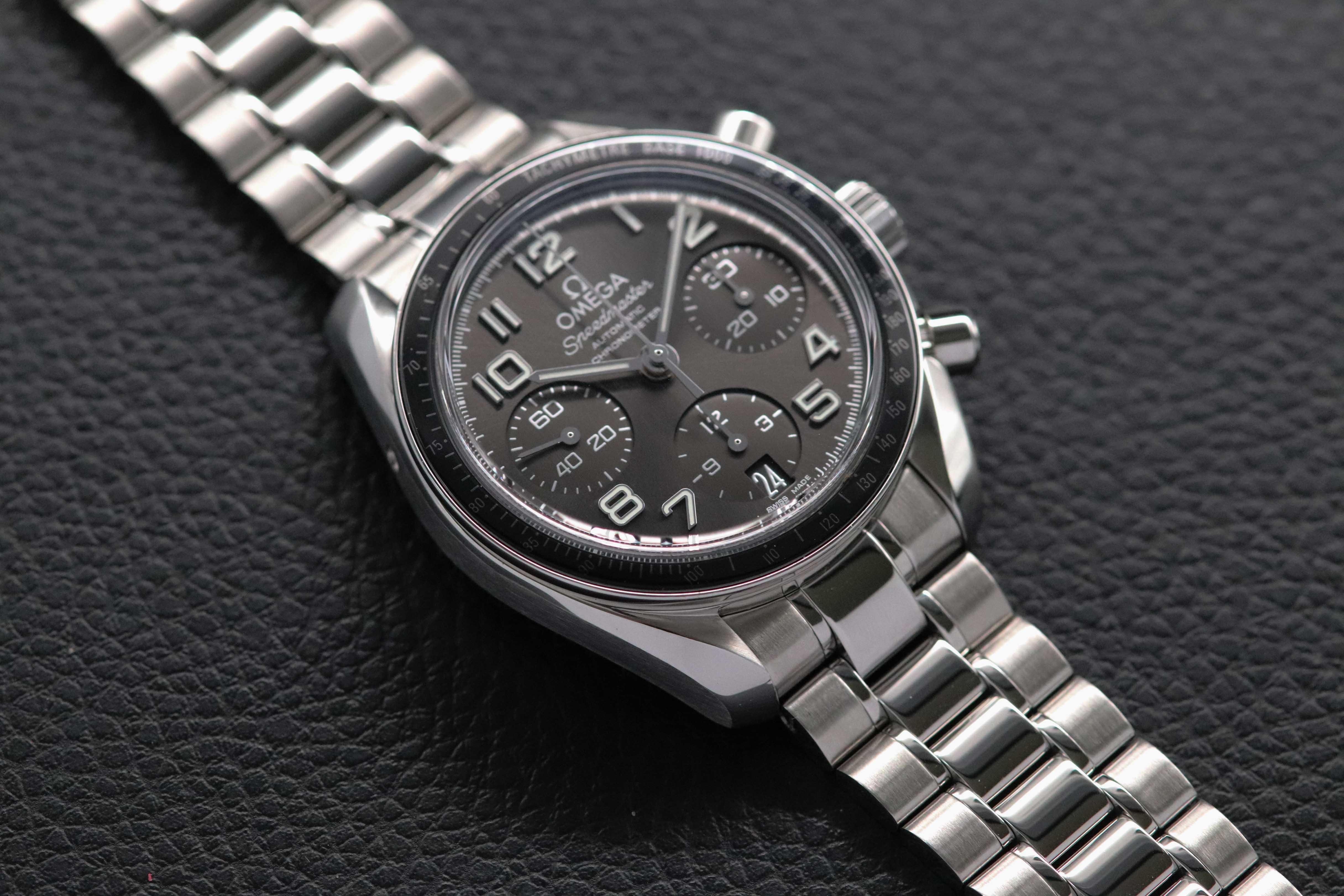 Omega Speedmaster 38 324.30.38.40.06.001 Grey Dial 2012