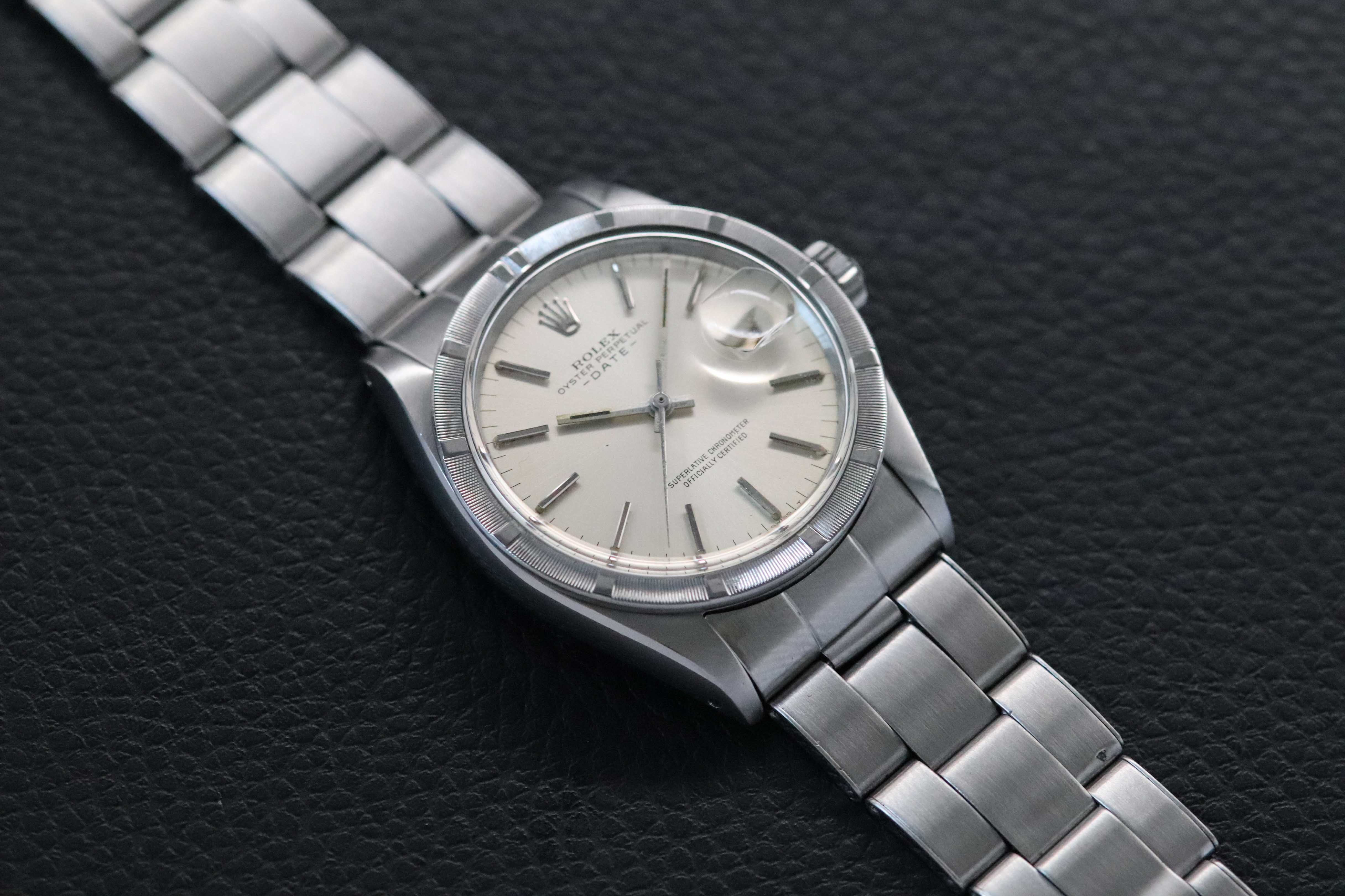 Rolex Date 1501 Silver Dial 1969