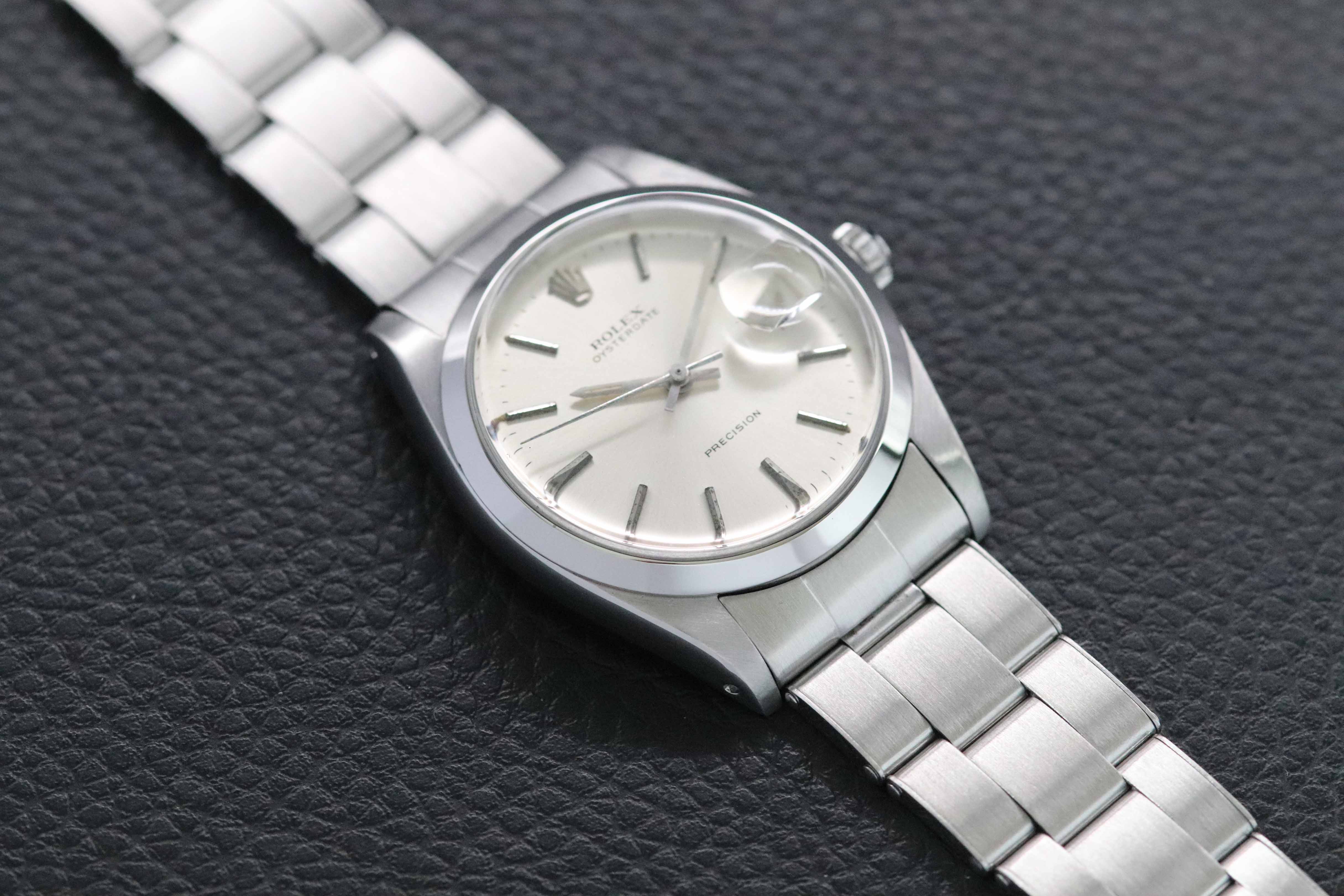 Rolex Oysterdate 6694 Silver Dial 1964