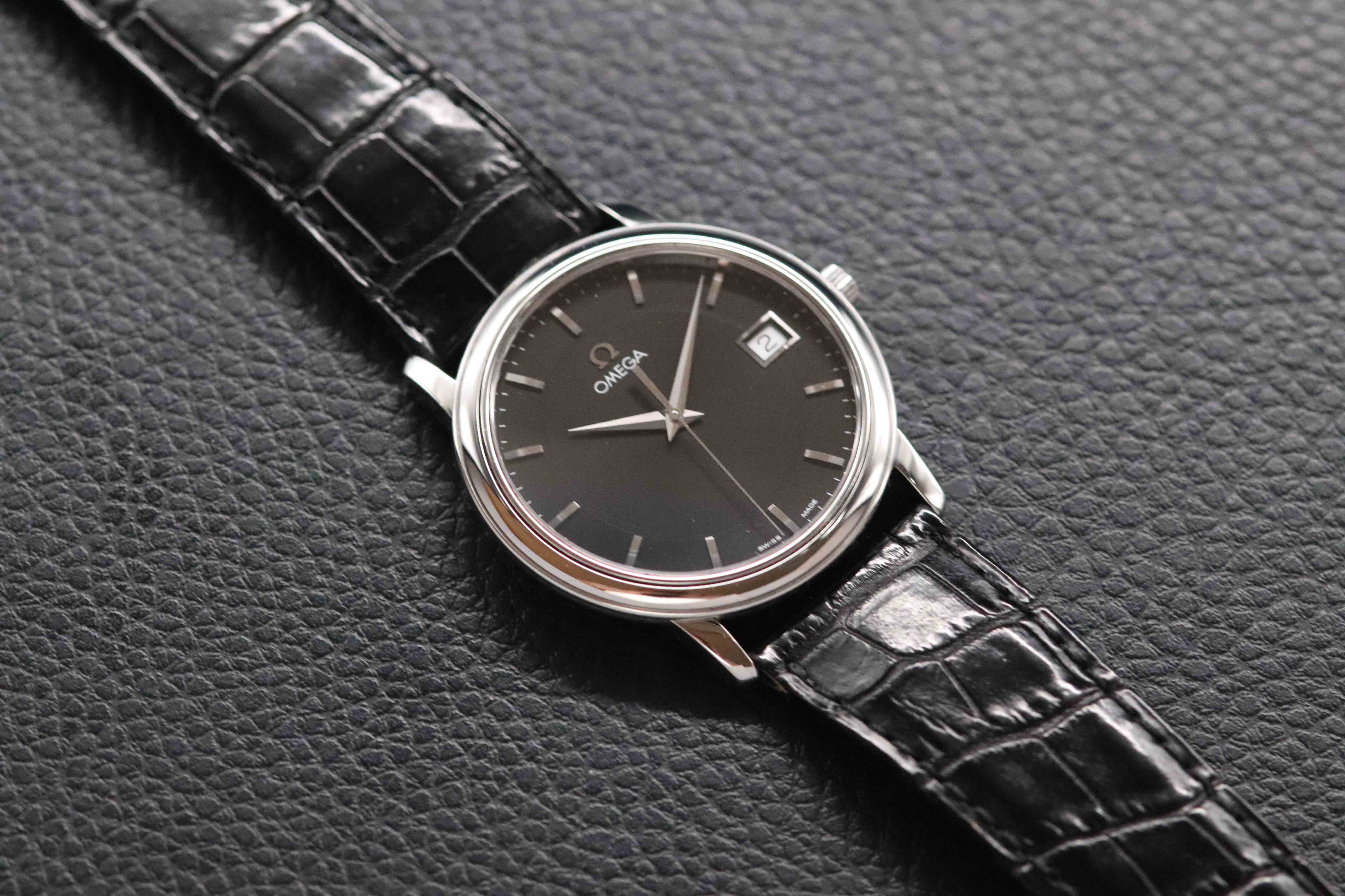 Omega De Ville 4580.51 Black Dial