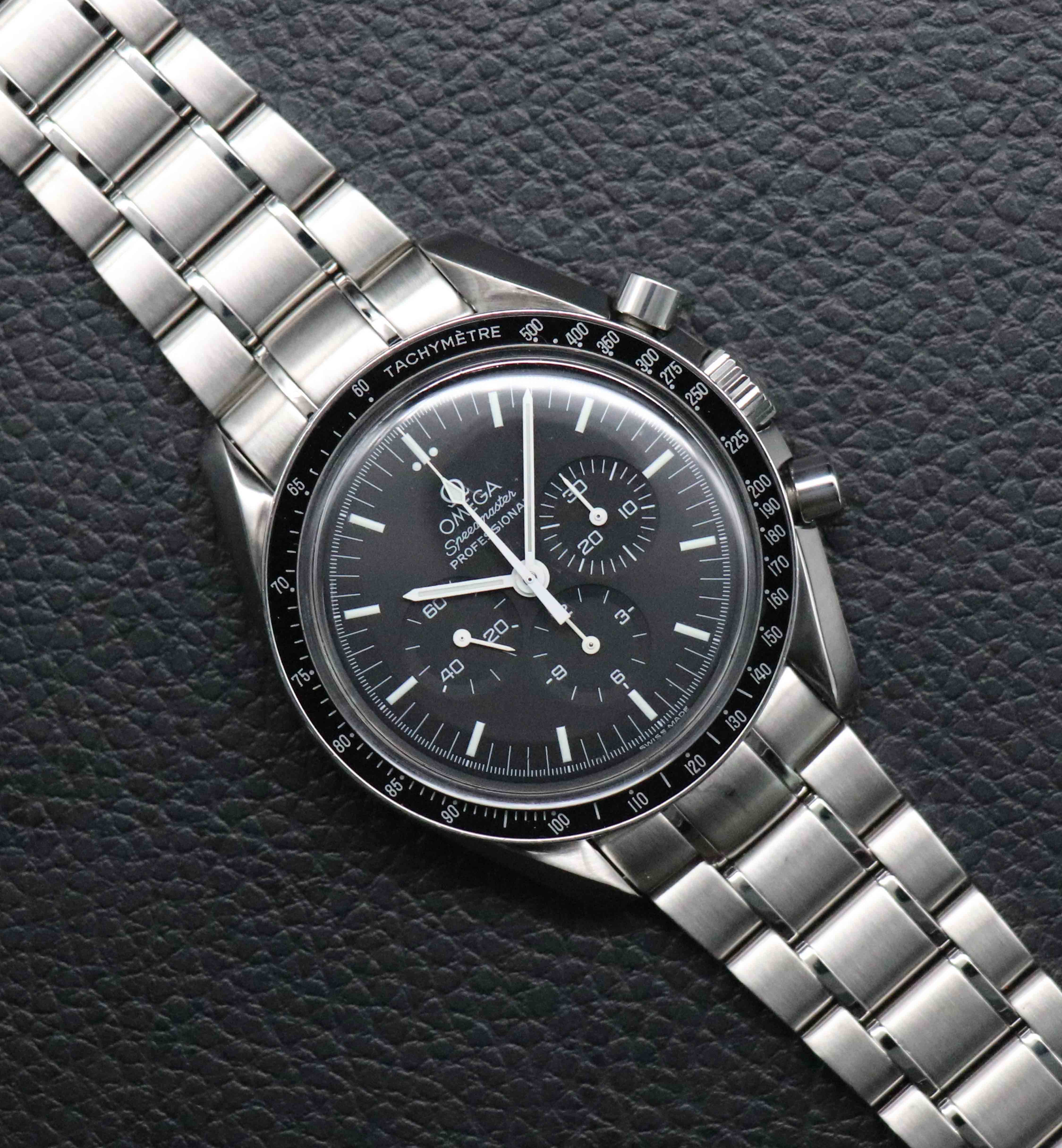 Omega Speedmaster Professional 3560.50 Apollo 11 Hello Houston Fullset 2002 Box+Papers