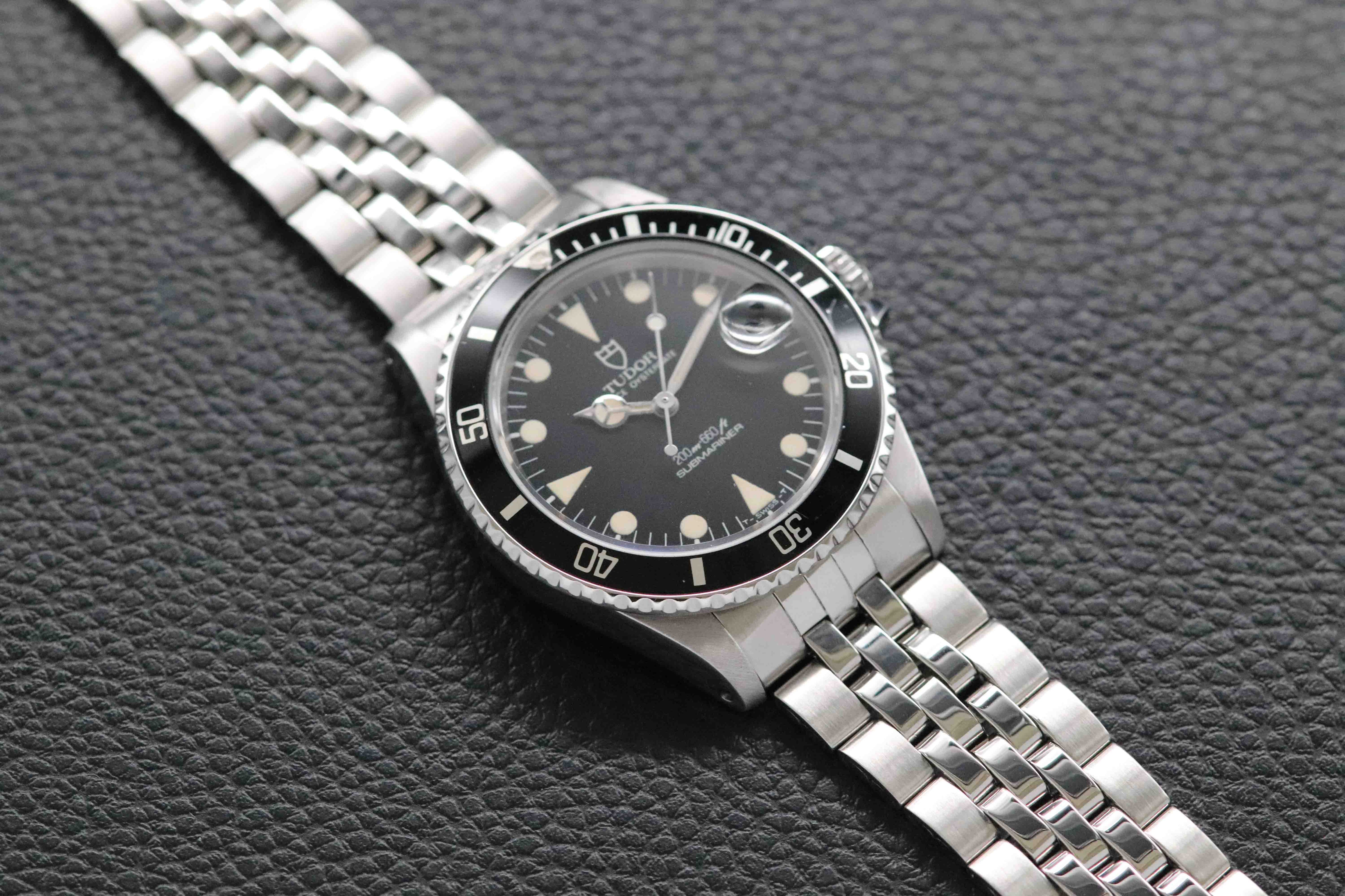Tudor Submariner 75090 Black Dial 1990