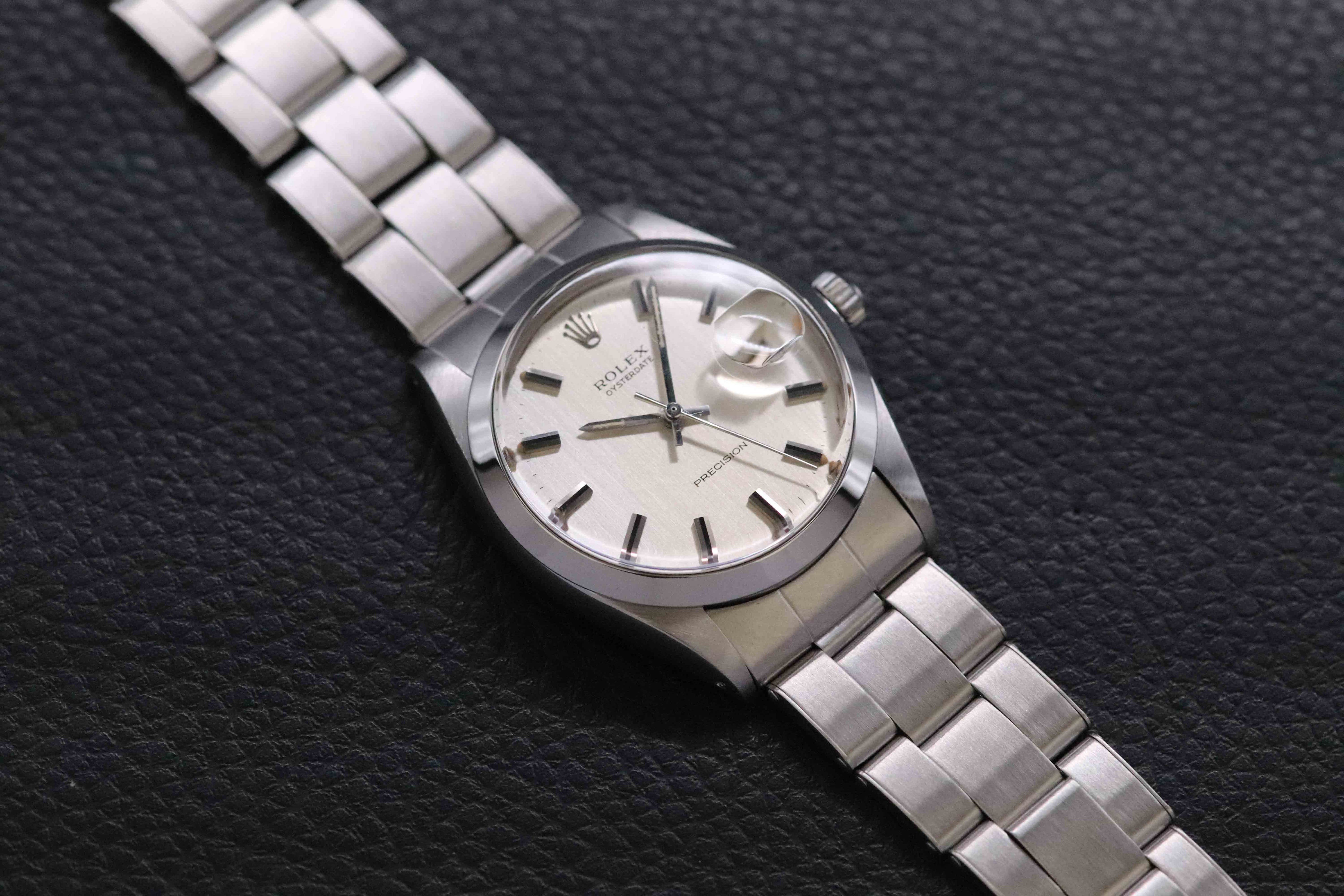 Rolex Date 1500 Silver Dial 1969
