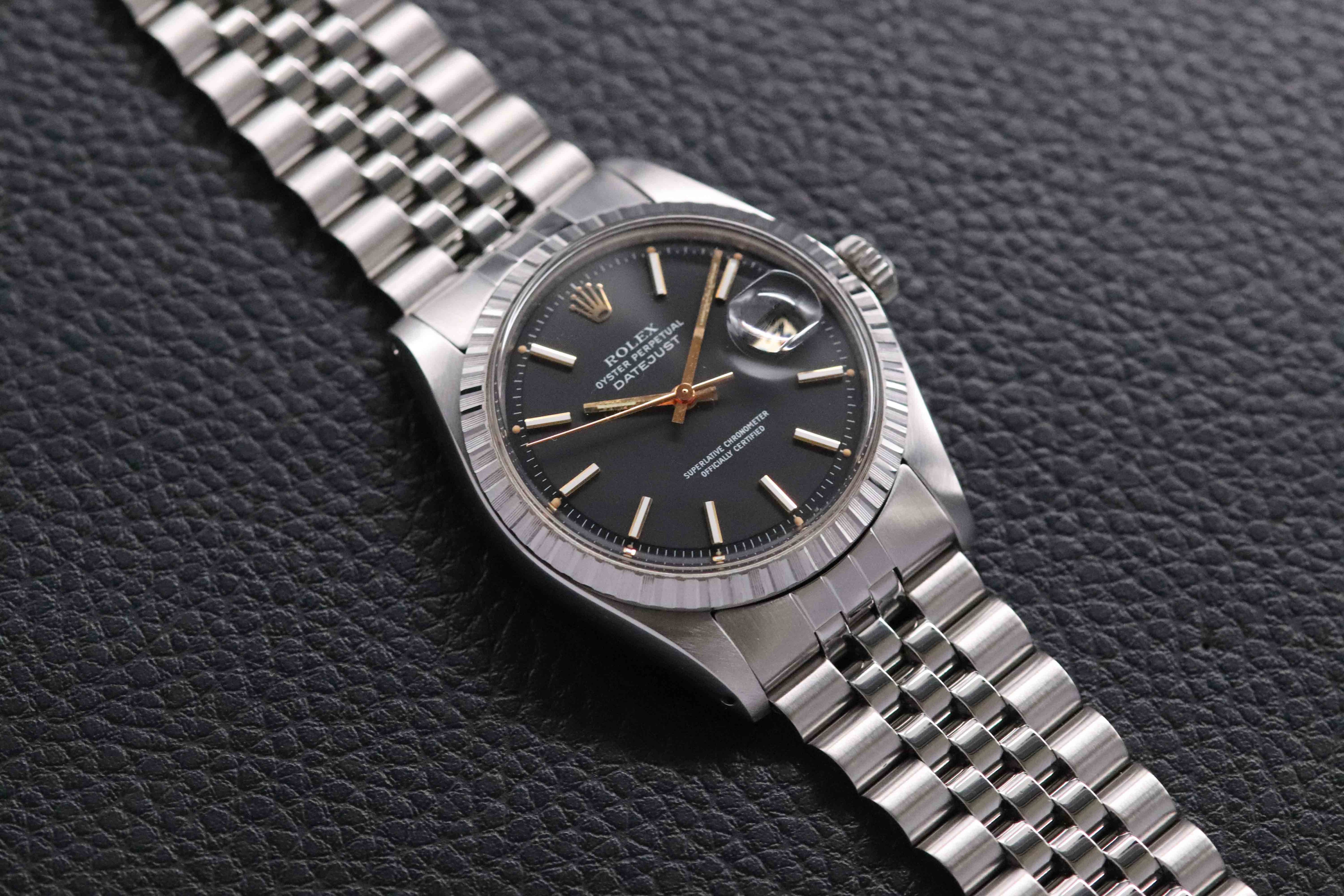 Rolex Datejust 1603 Black Dial 1975
