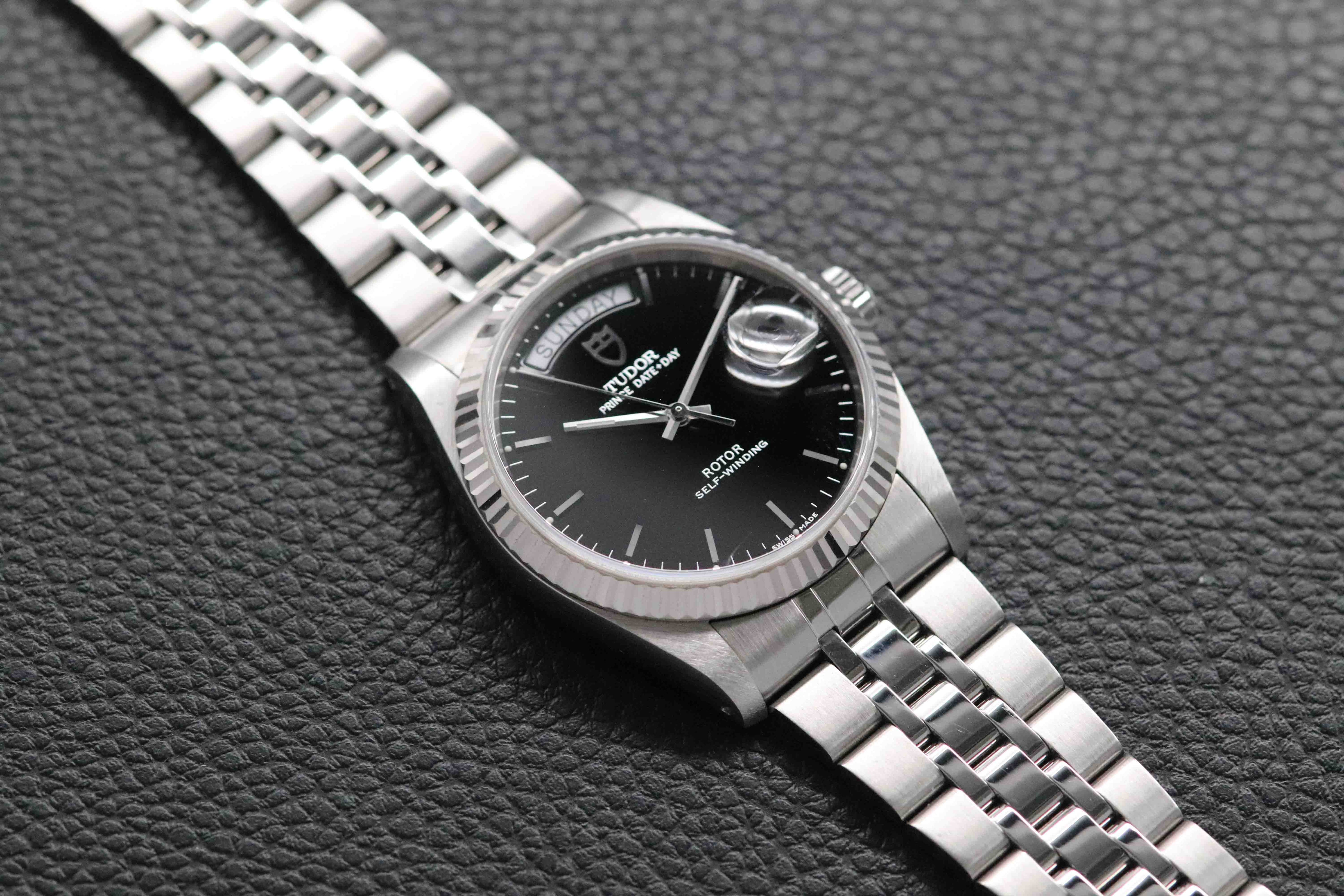 Tudor Prince Date-Day 76214 Black Dial 2008