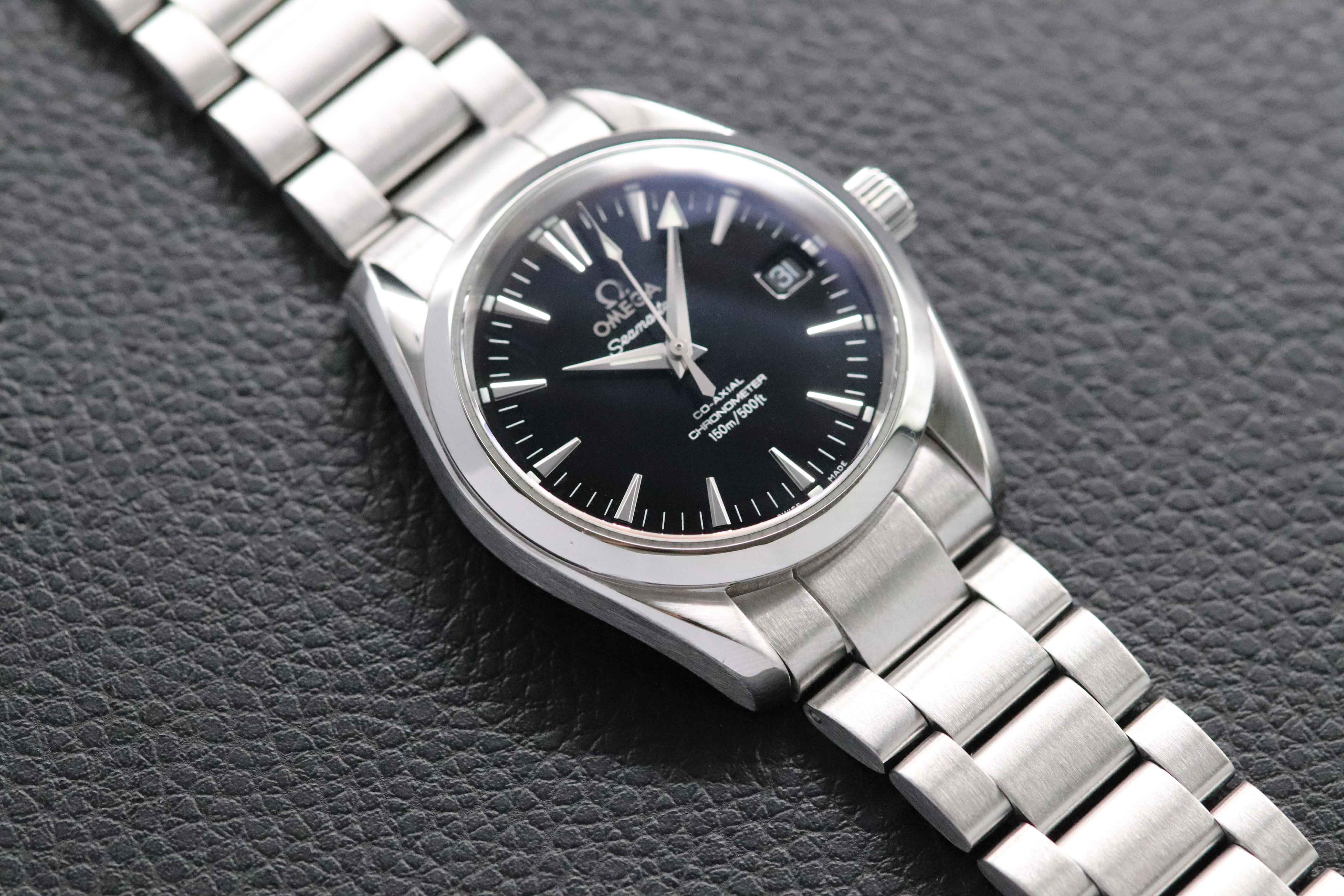 Omega Seamaster Aqua Terra 2504.50 Black Dial 2006