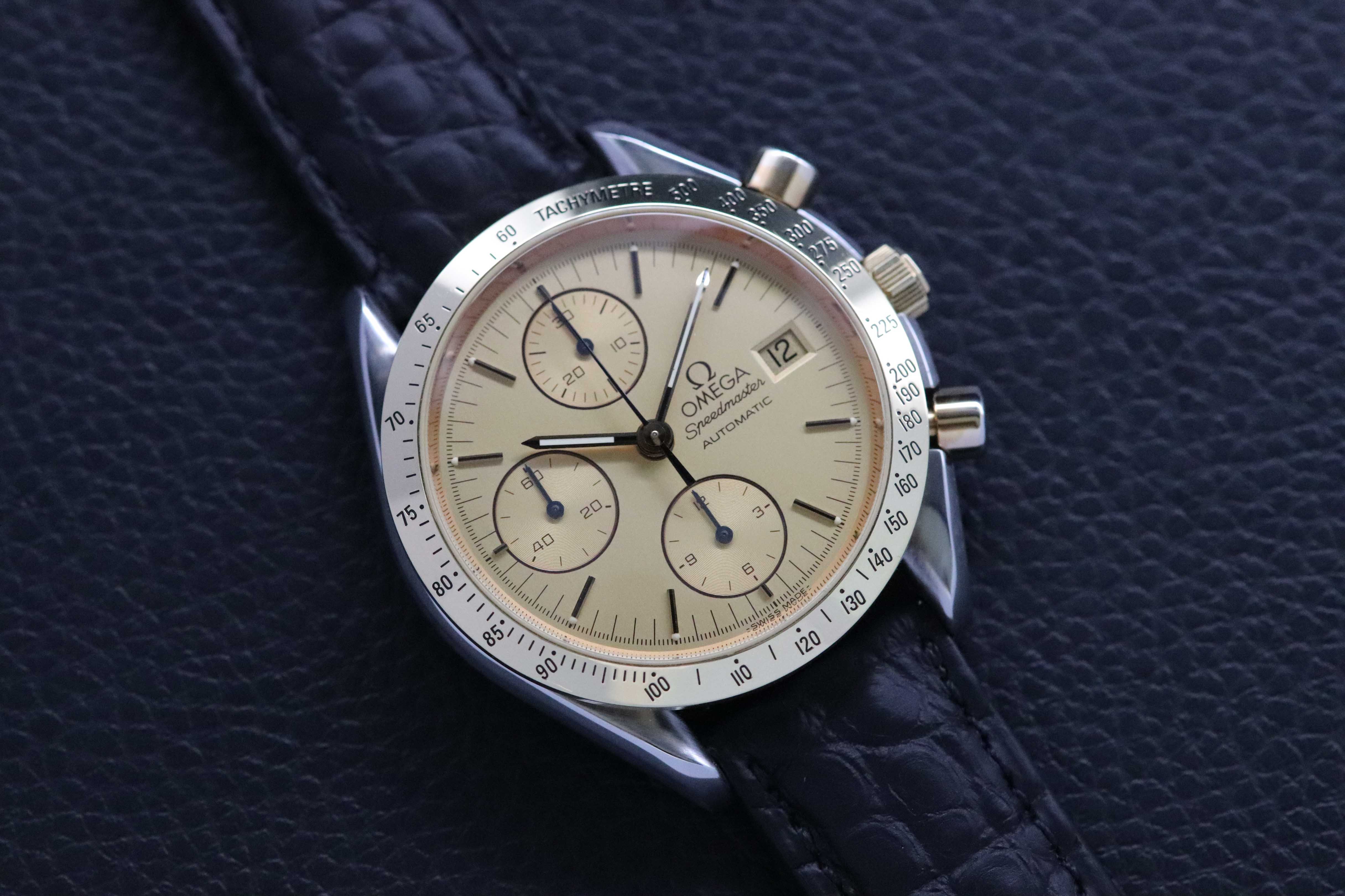Omega Speedmaster Date 3311.10 Gold Dial 1993