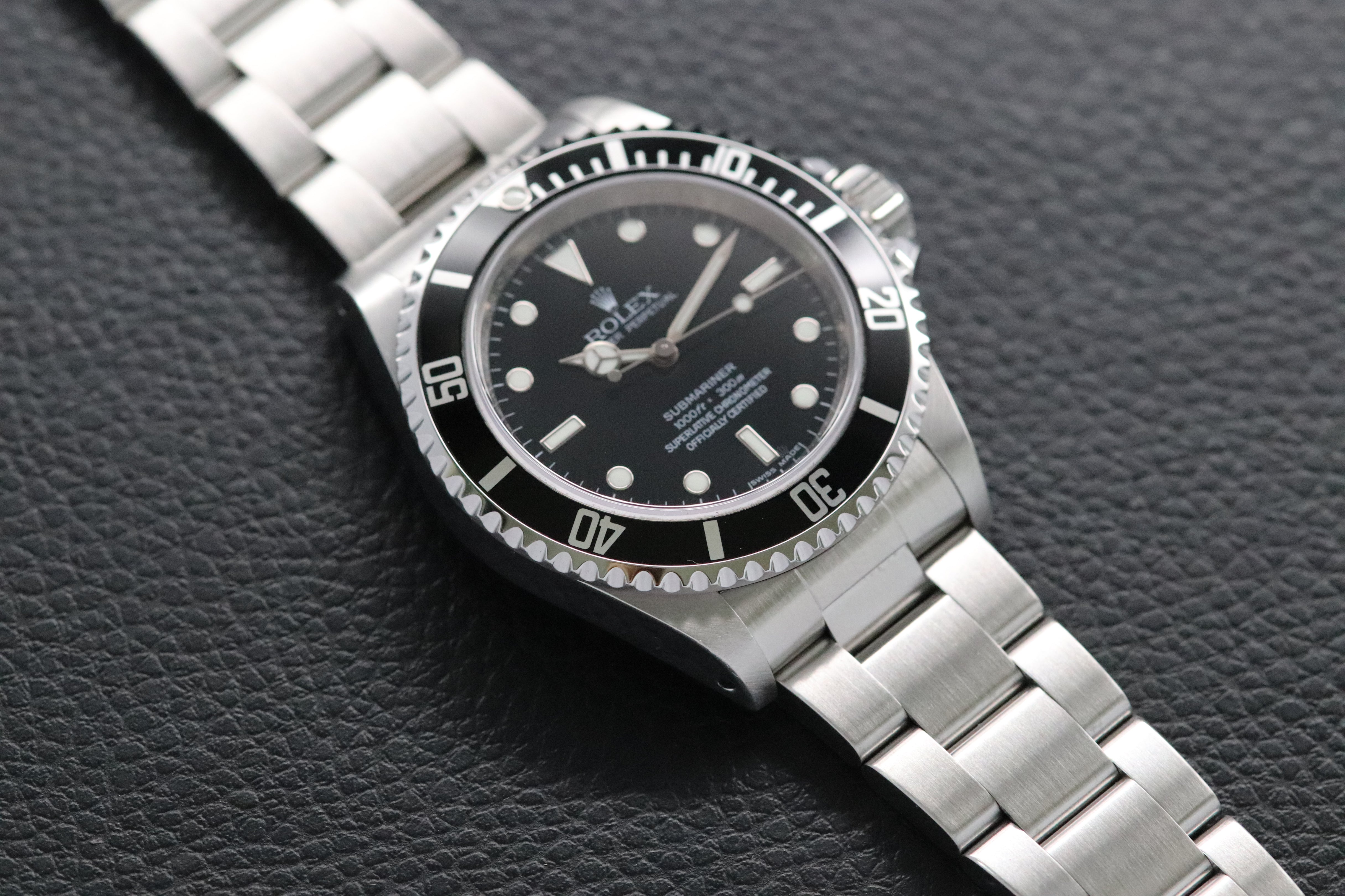 Rolex Submariner 14060M Rehaut Fullset 2013 Box+Papers