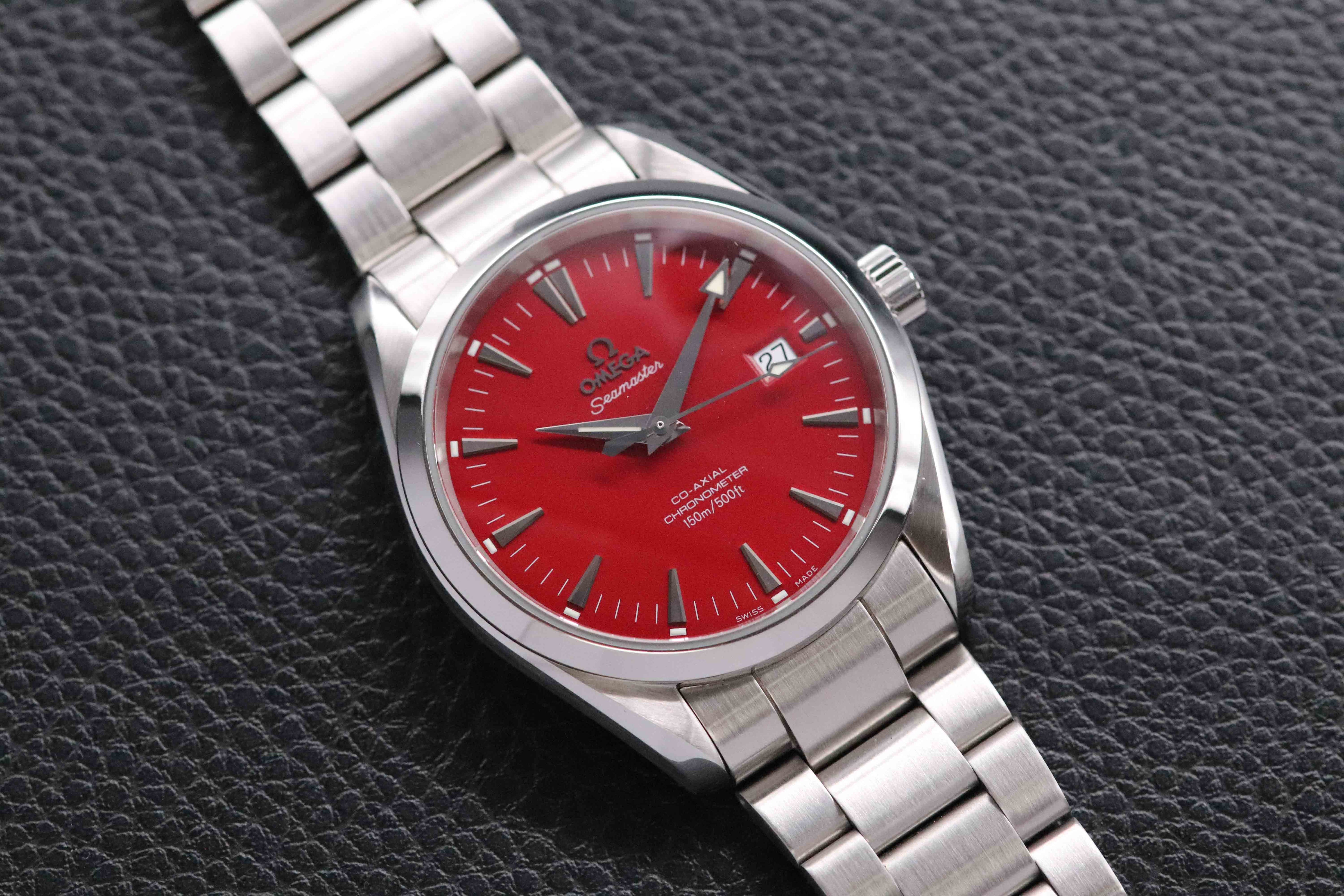 Omega Seamaster Aqua Terra 2503.60 Red 2007