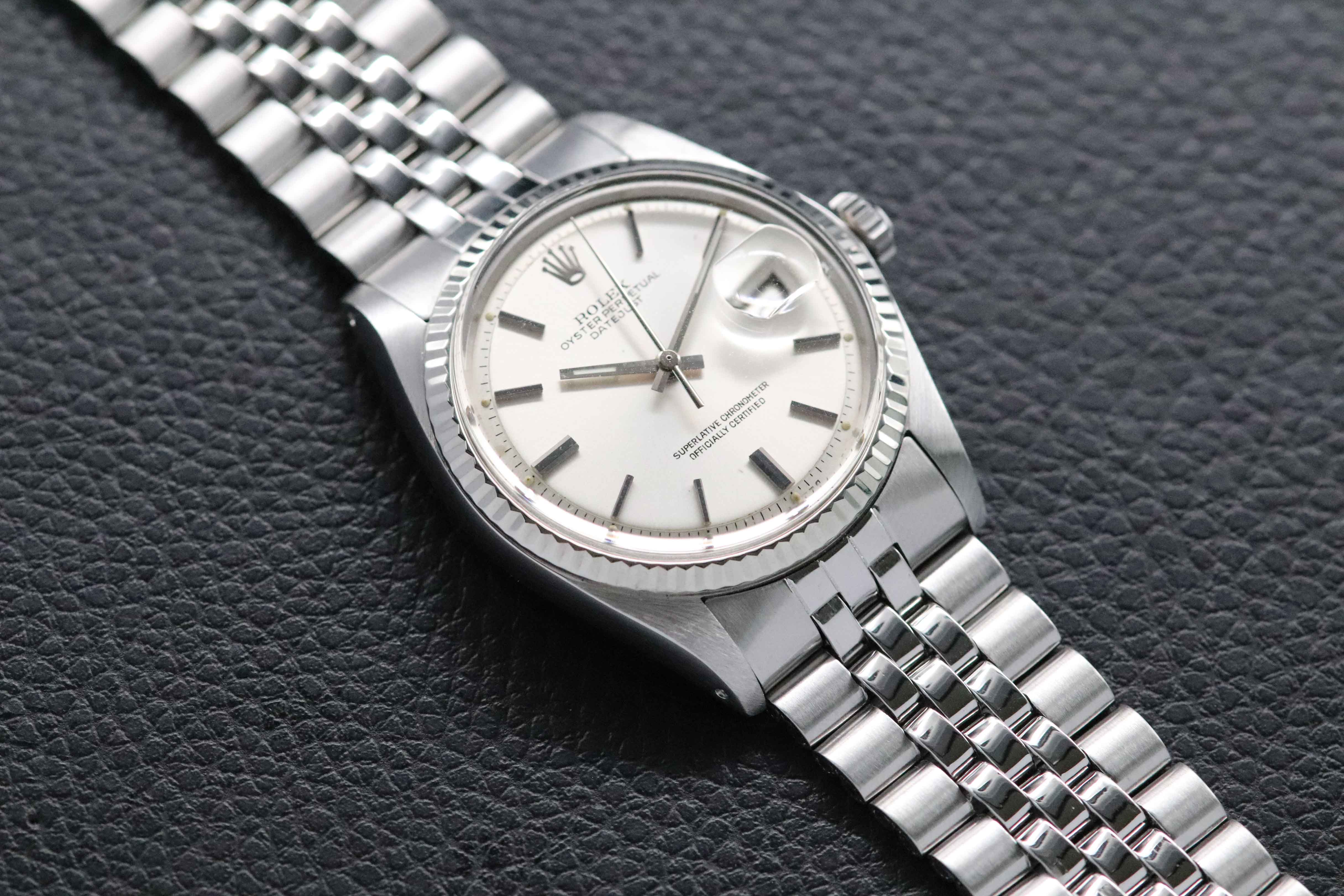 Rolex Datejust 36 1601 Fullset 1975 Box+Papers