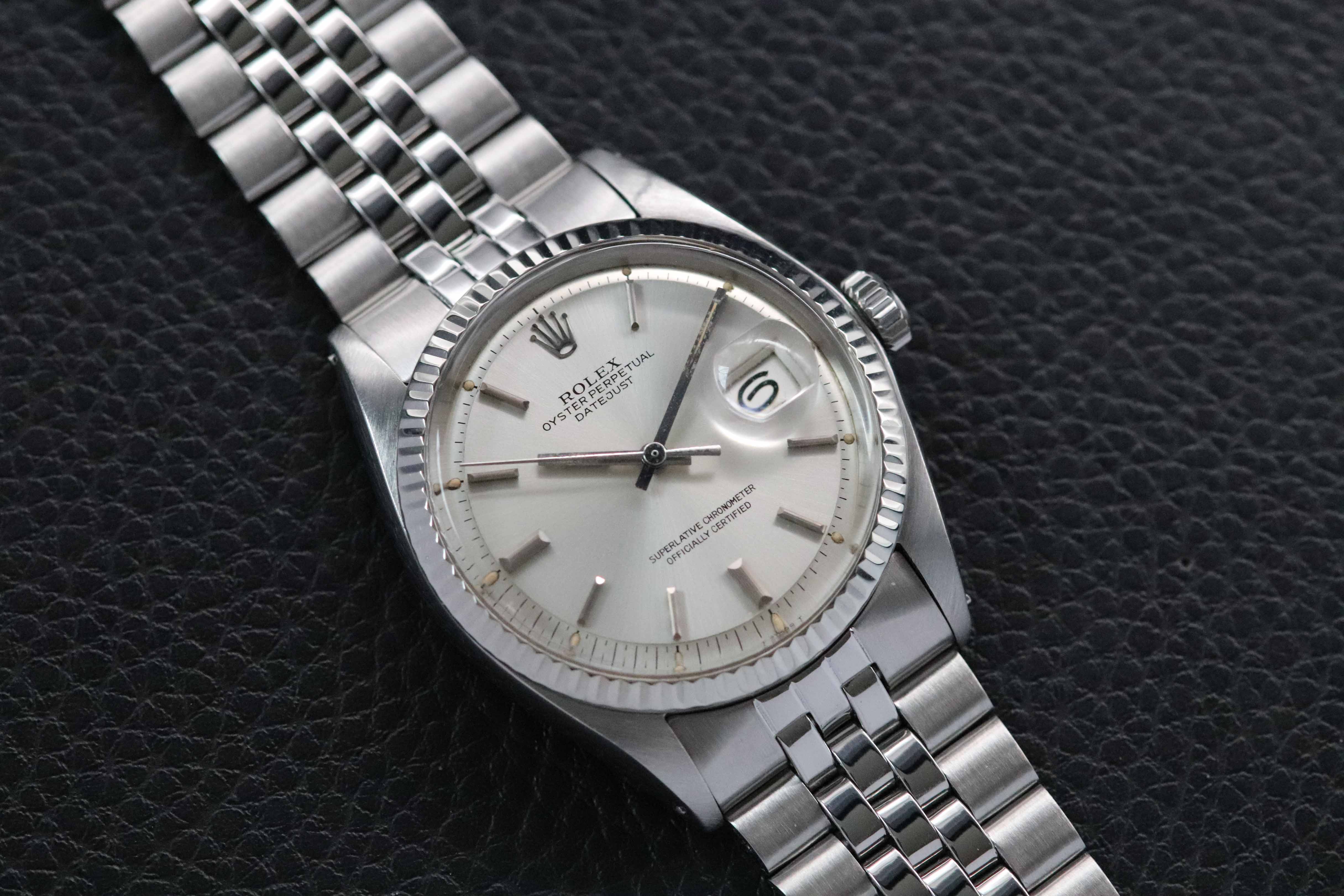 Rolex Datejust 1601 Silver Dial 1972