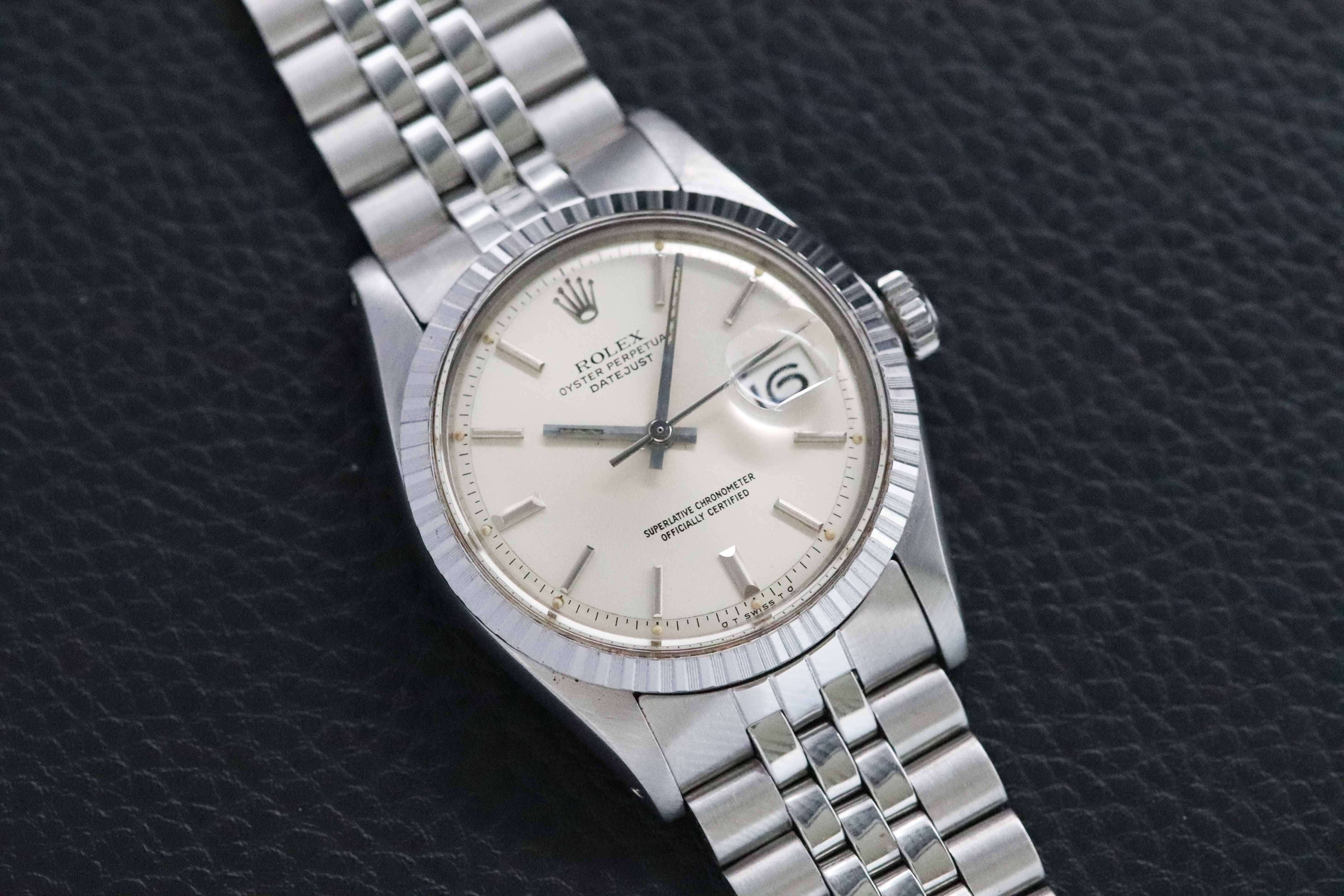 Rolex Datejust 1603 Black Dial 1973