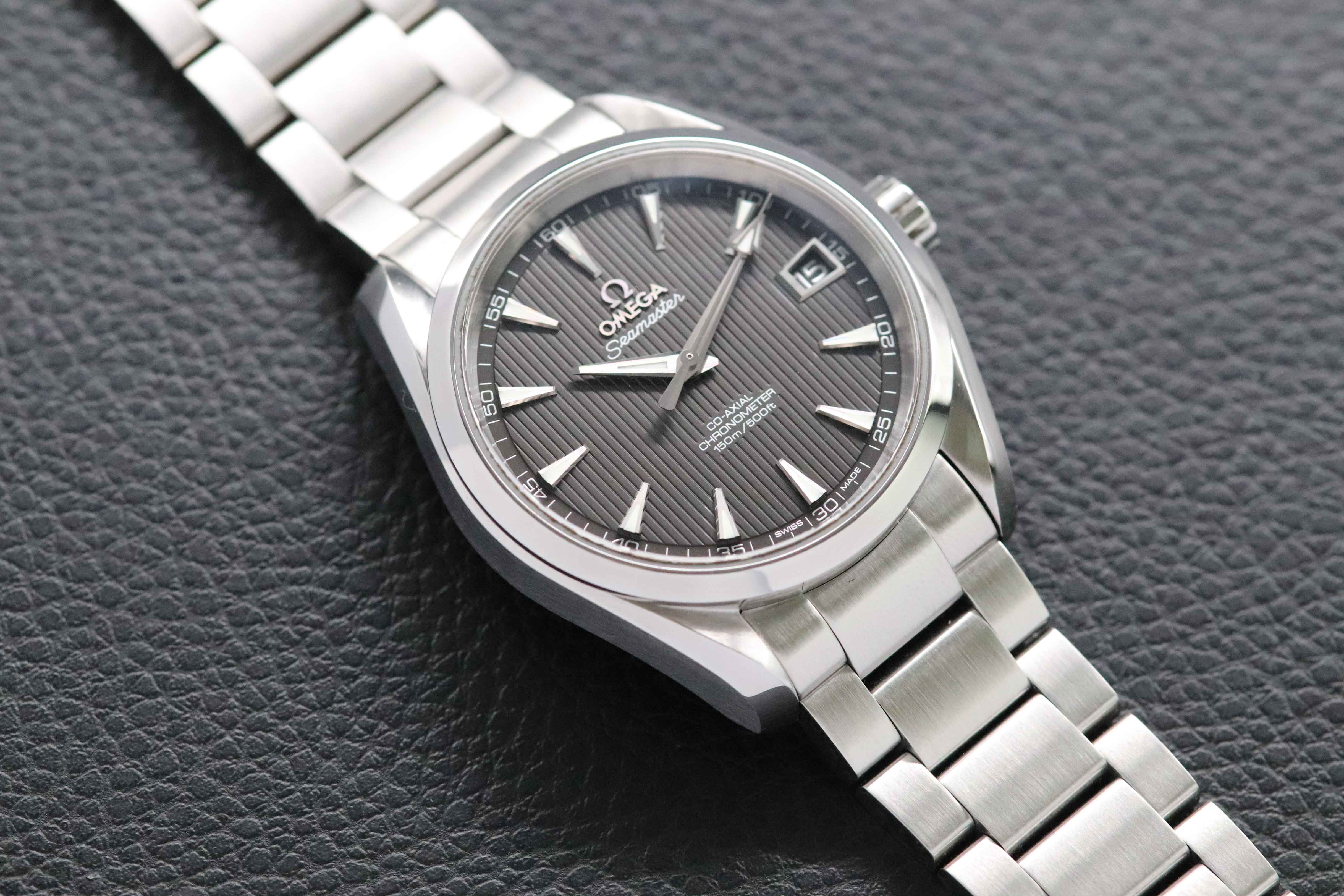 Omega Seamaster Aqua Terra 231.10.39.21.06.001 Grey Dial 2013 Papers