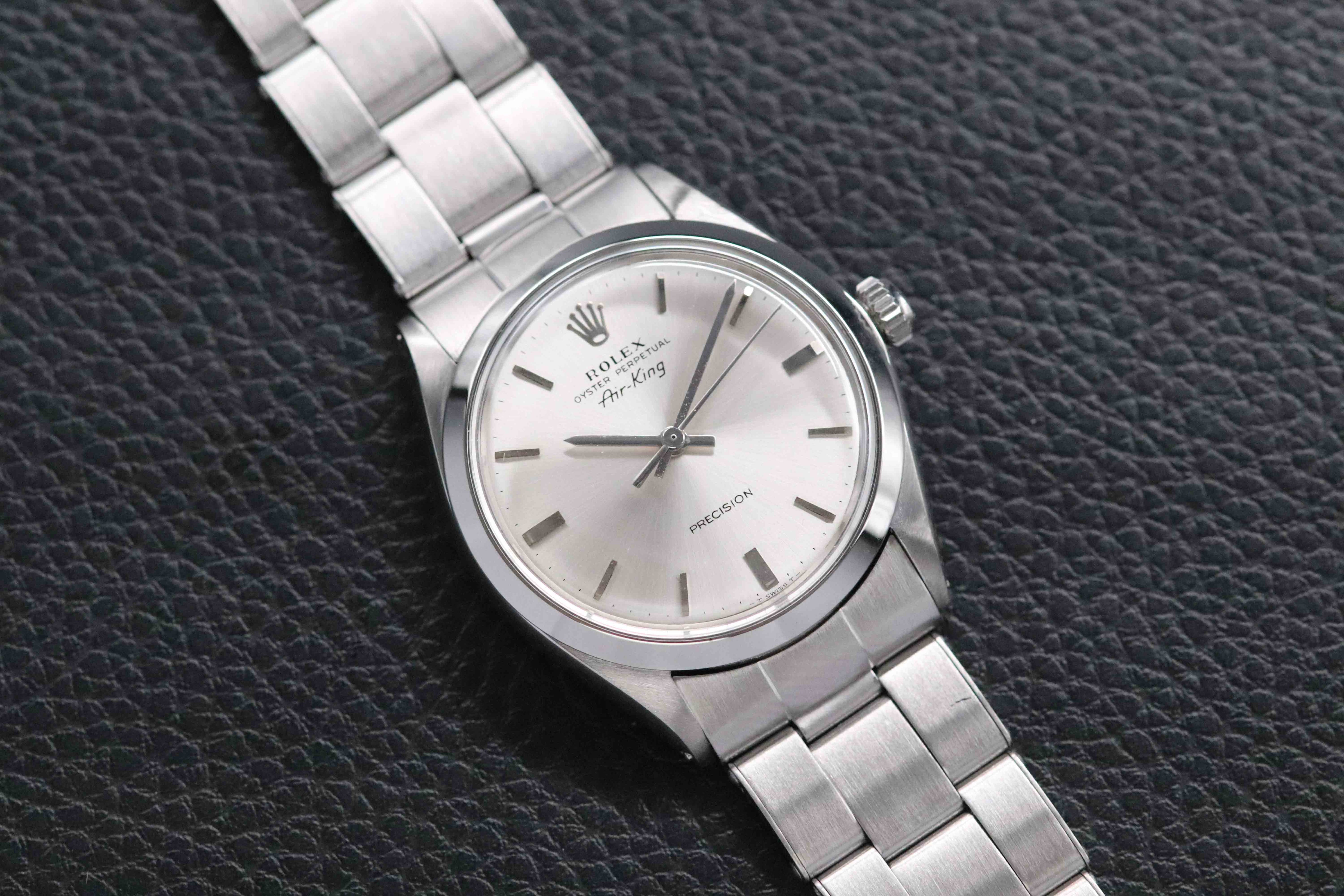 Rolex Air-King 5500 Silver Dial 1968