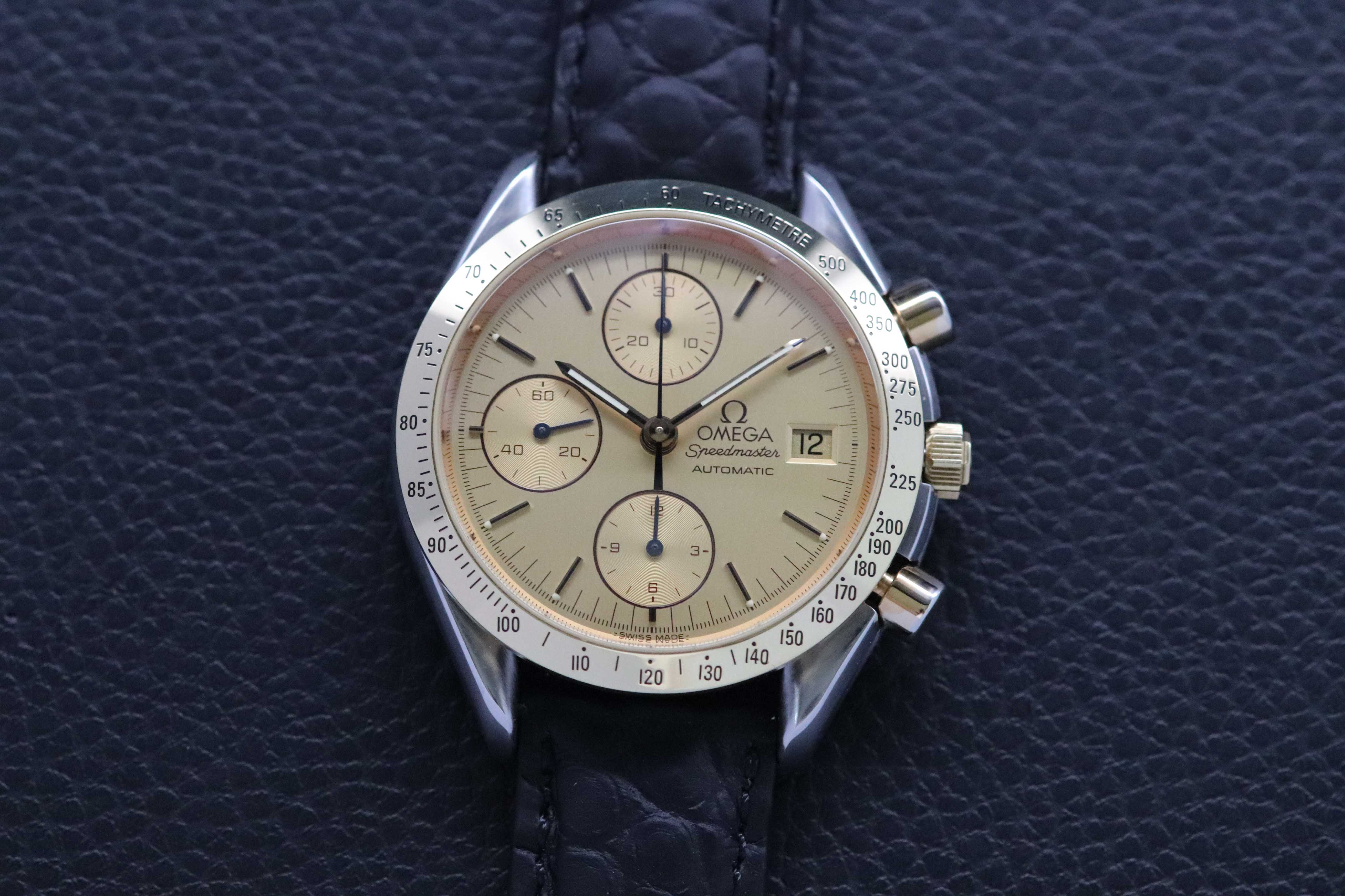 Omega Speedmaster Date 3311.10 Gold Dial 1993