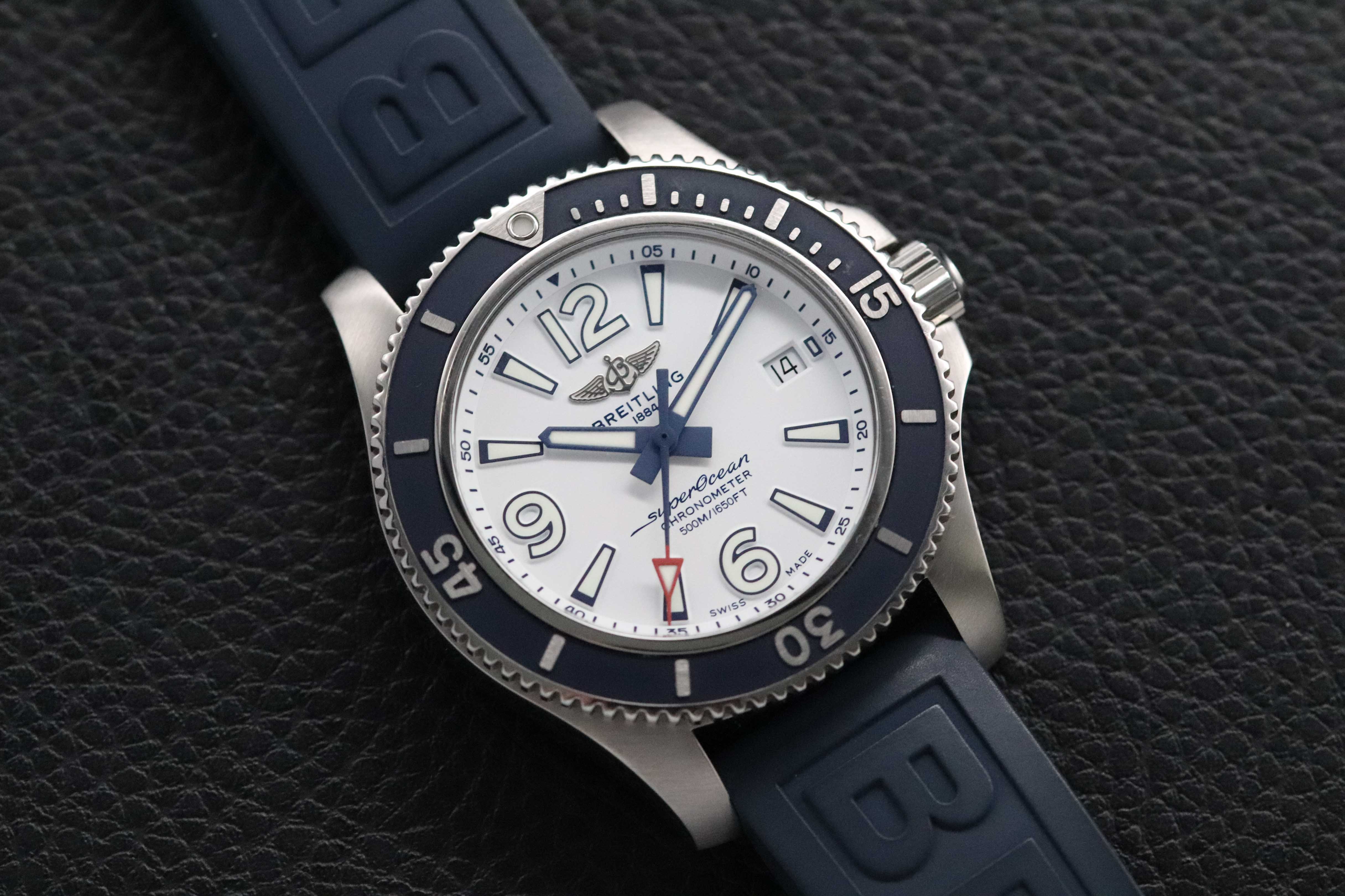 Breitling Superocean 42 A17366 Blau Papers 2020