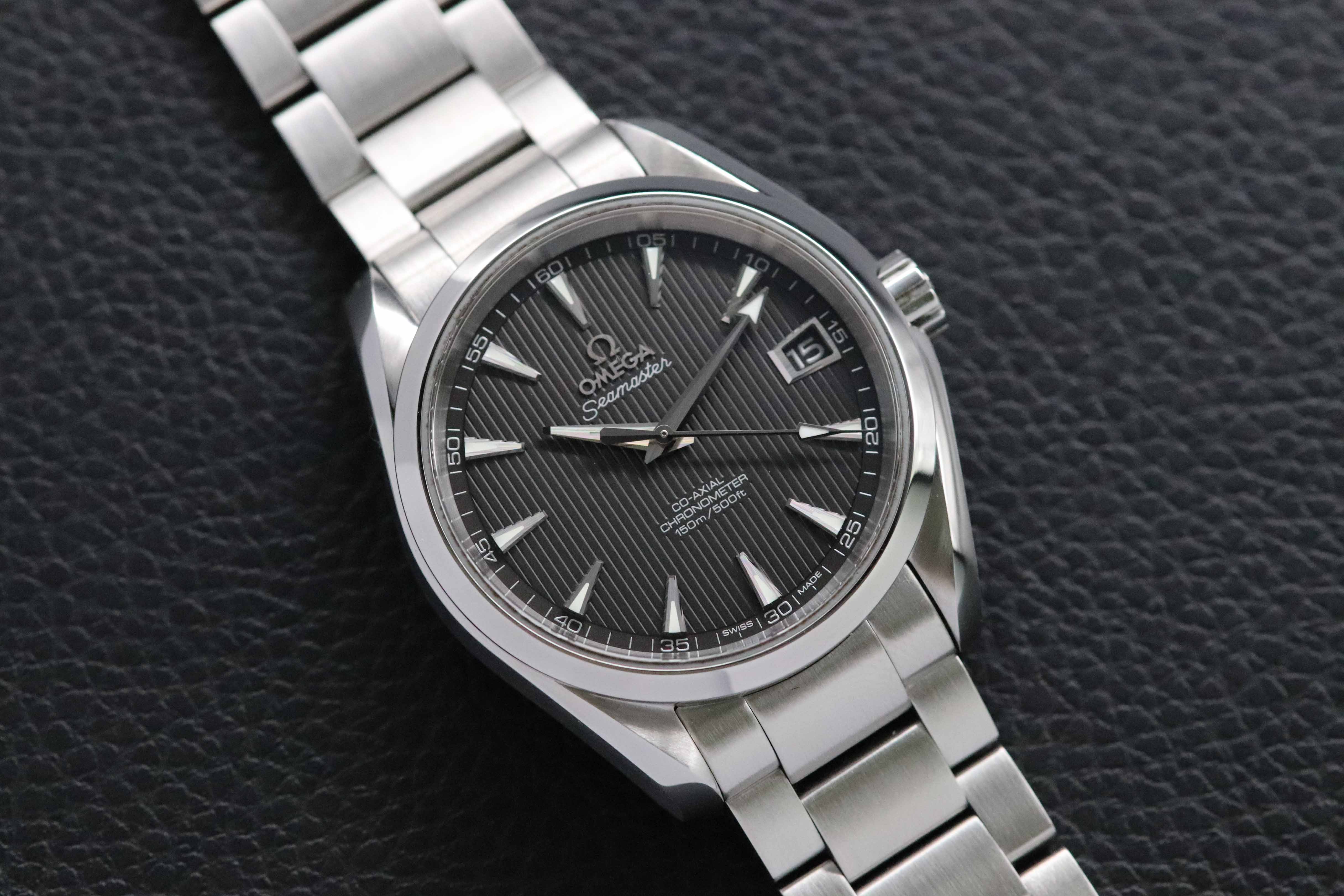 Omega Seamaster Aqua Terra 231.10.39.21.06.001 Grey Dial 2013 Papers