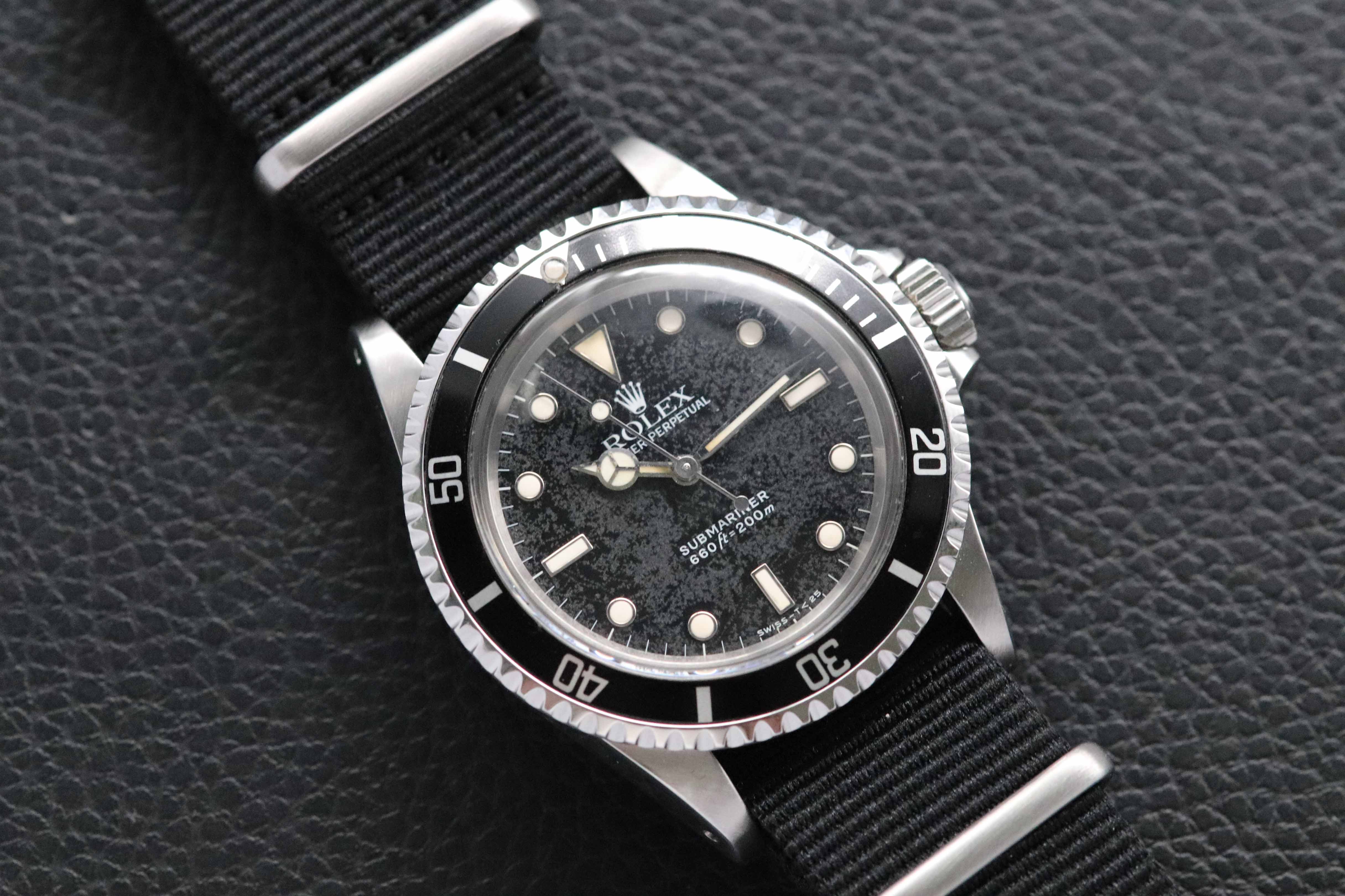 Rolex Submariner 5513 Stardust Tropical Dial 1987