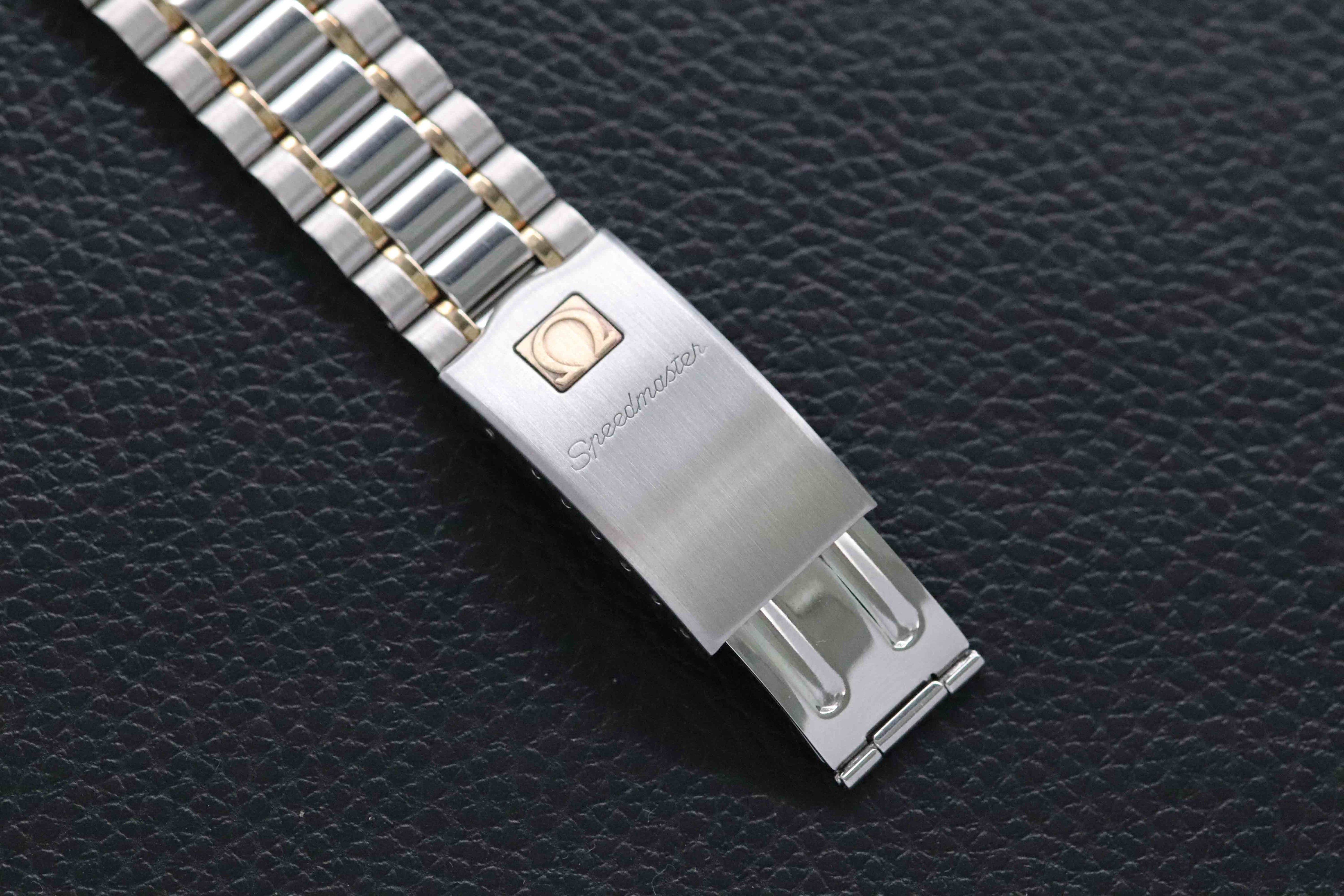 Omega Speedmaster Reduced 3310.20 Albino Gold 1996 Papers