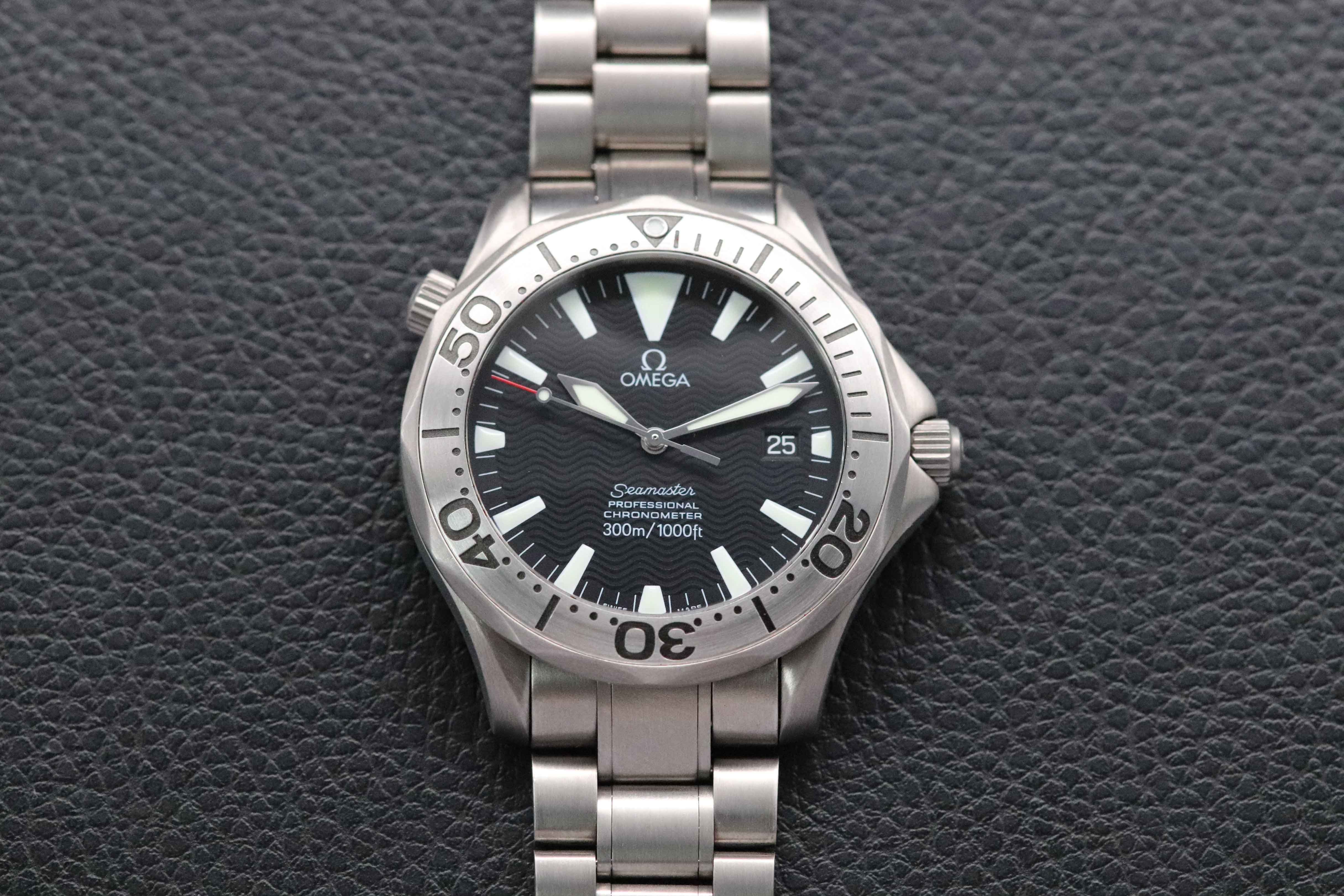 Omega Seamaster 300 2231.50 Black Dial Fullset 2009 Box+Papers