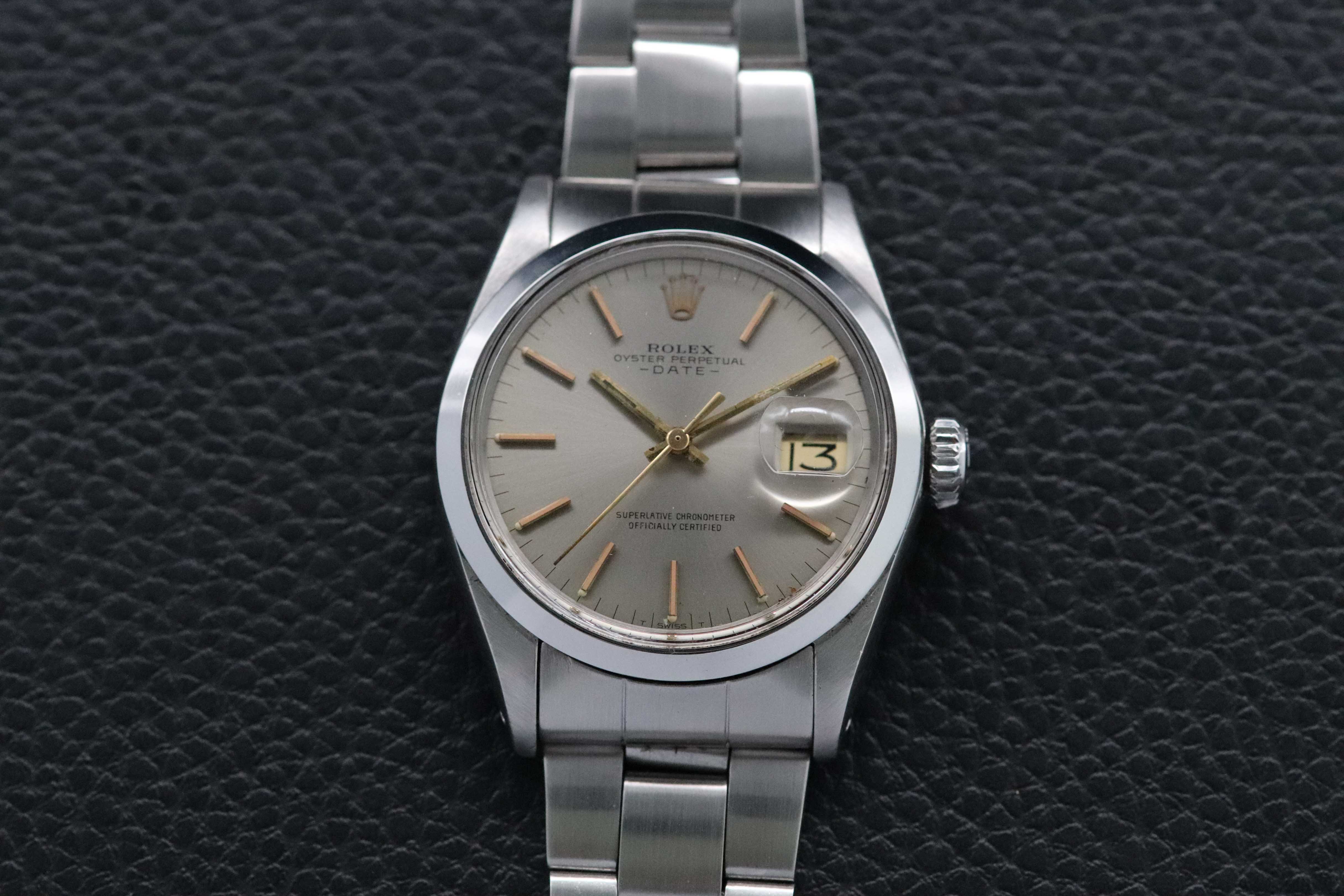 Rolex Date 1500 Grey Dial 1971