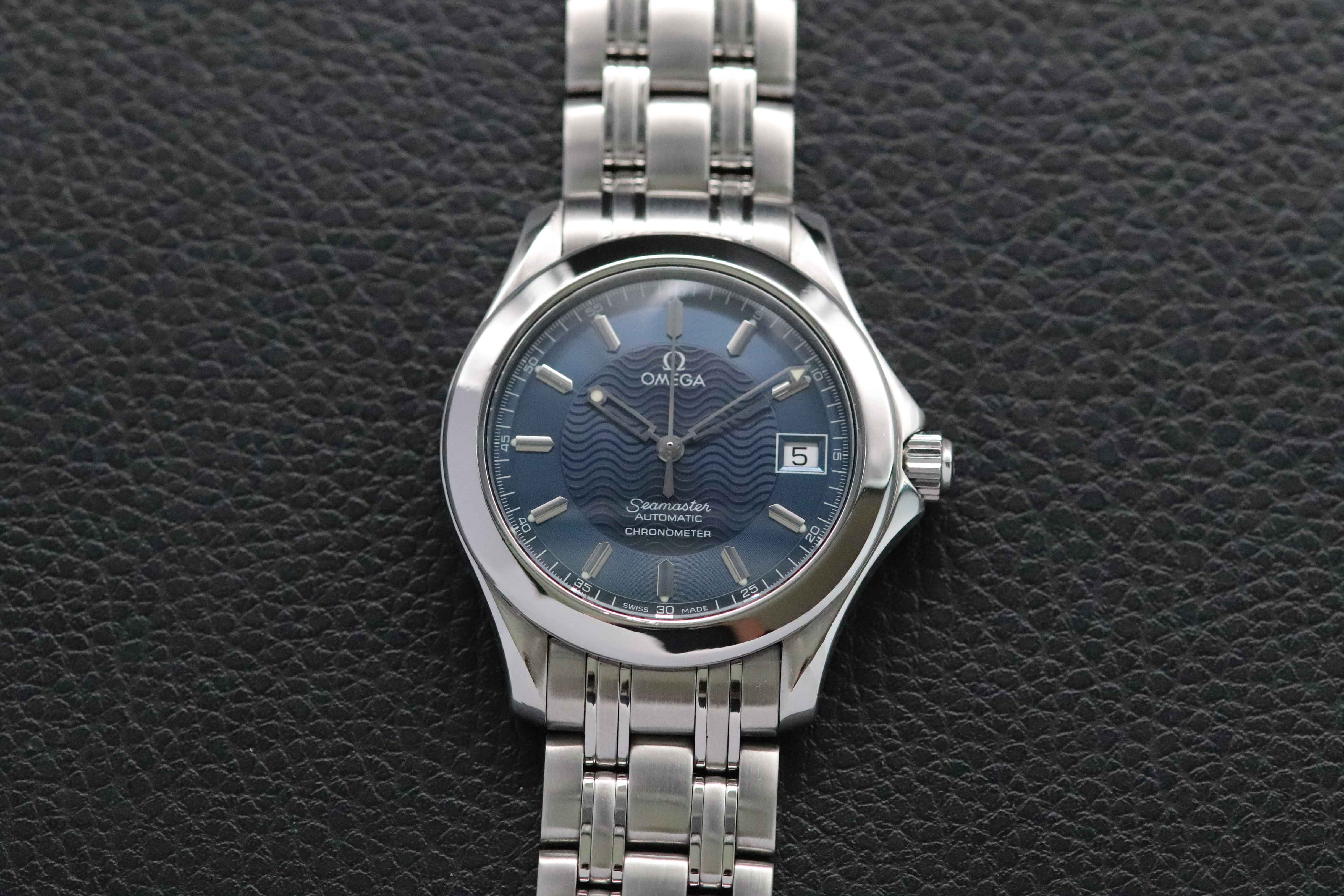 Omega Seamaster 120M 2501.81 Blue Dial 1999