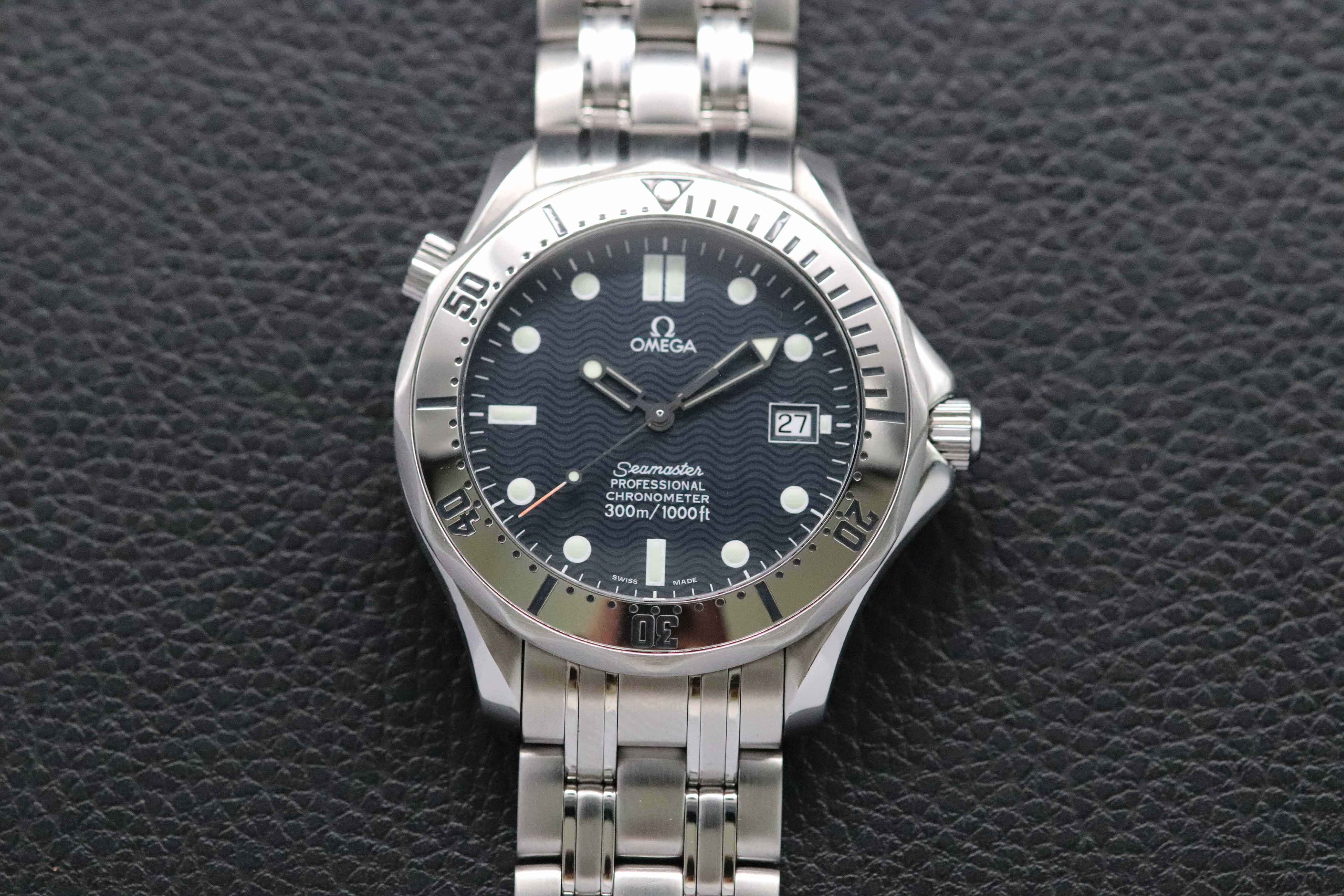 Omega Seamaster 300 2532.80 Blue Dial 1999