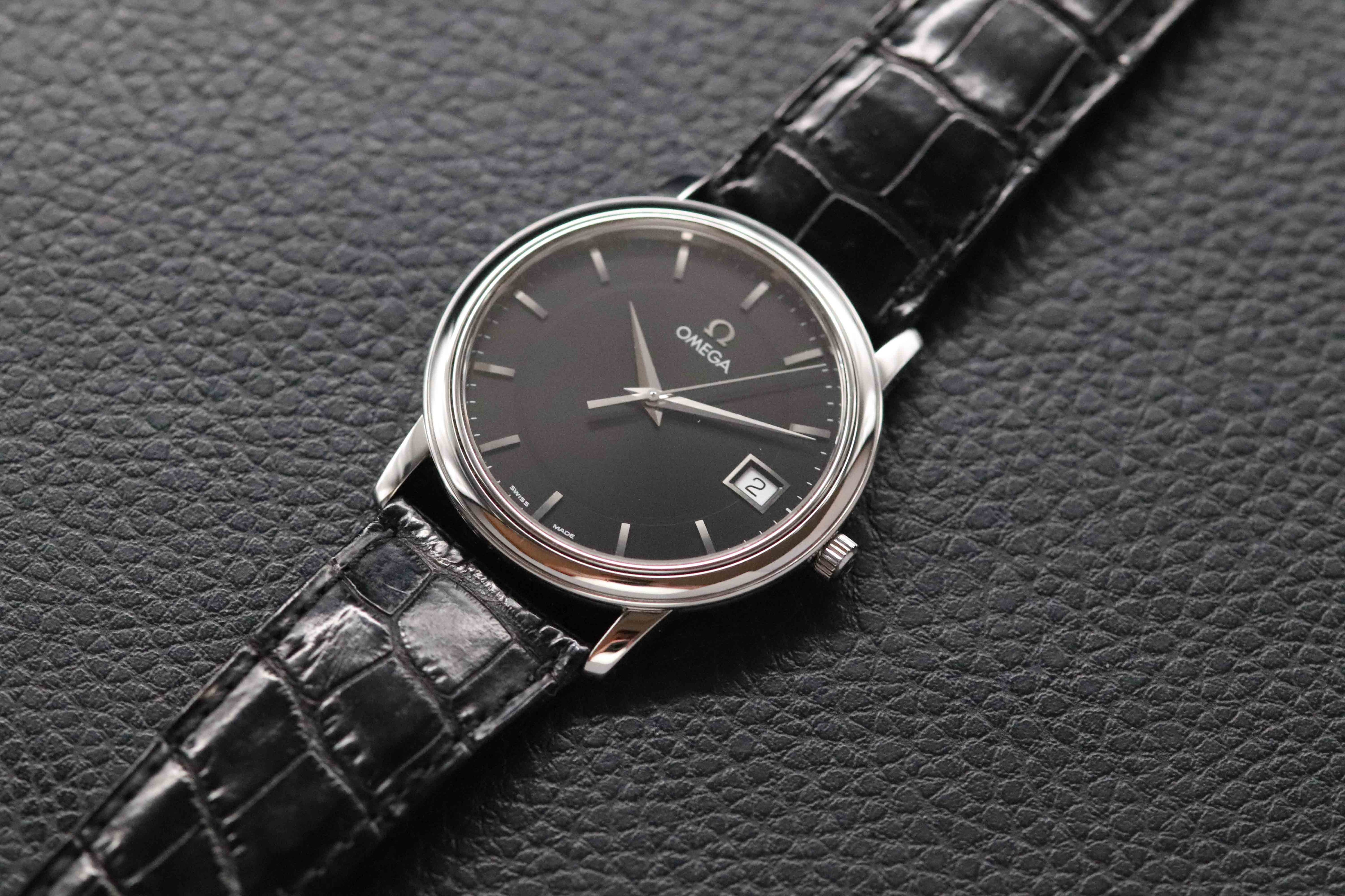 Omega De Ville 4580.51 Black Dial