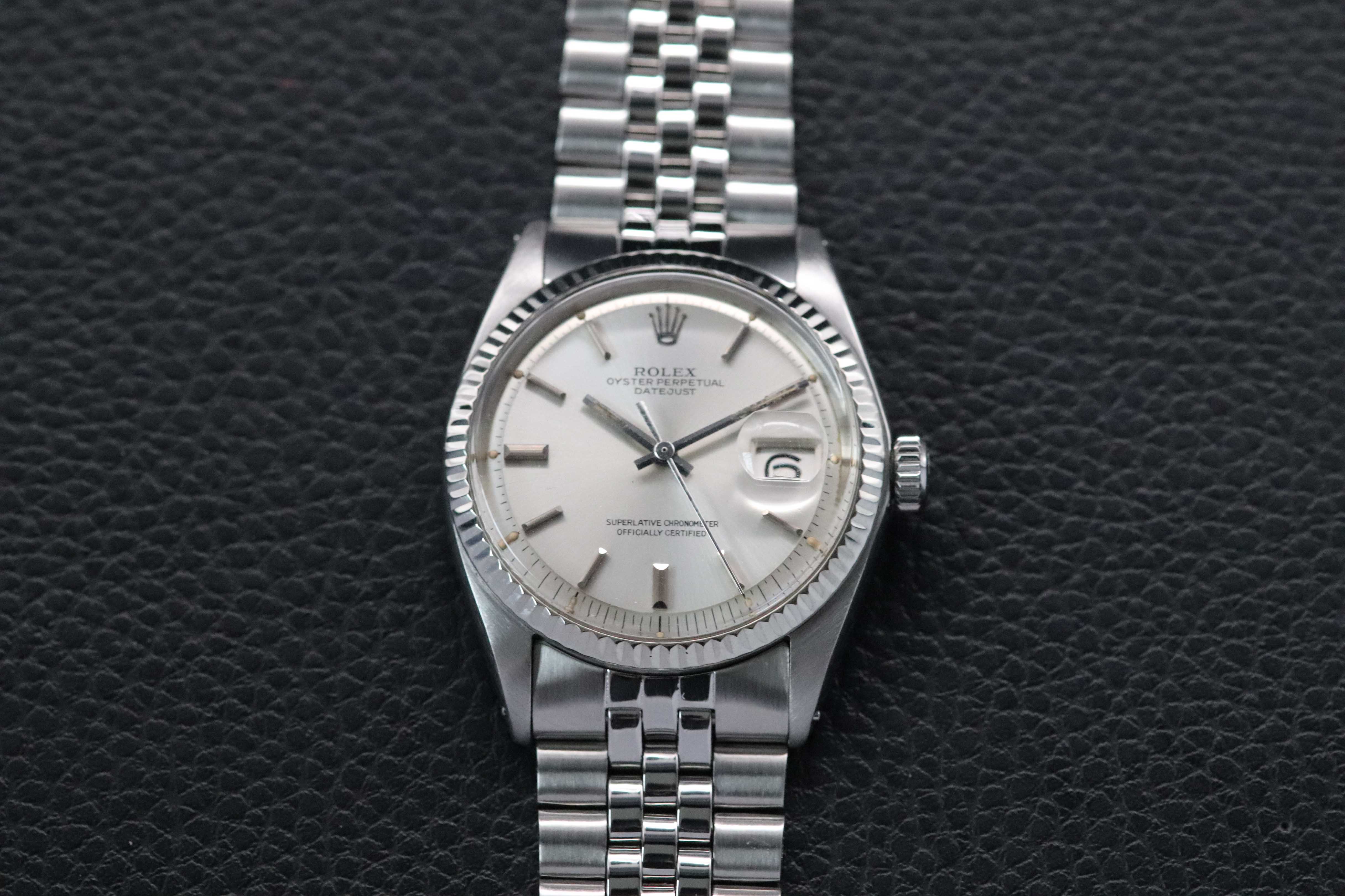 Rolex Datejust 1601 Silver Dial 1972