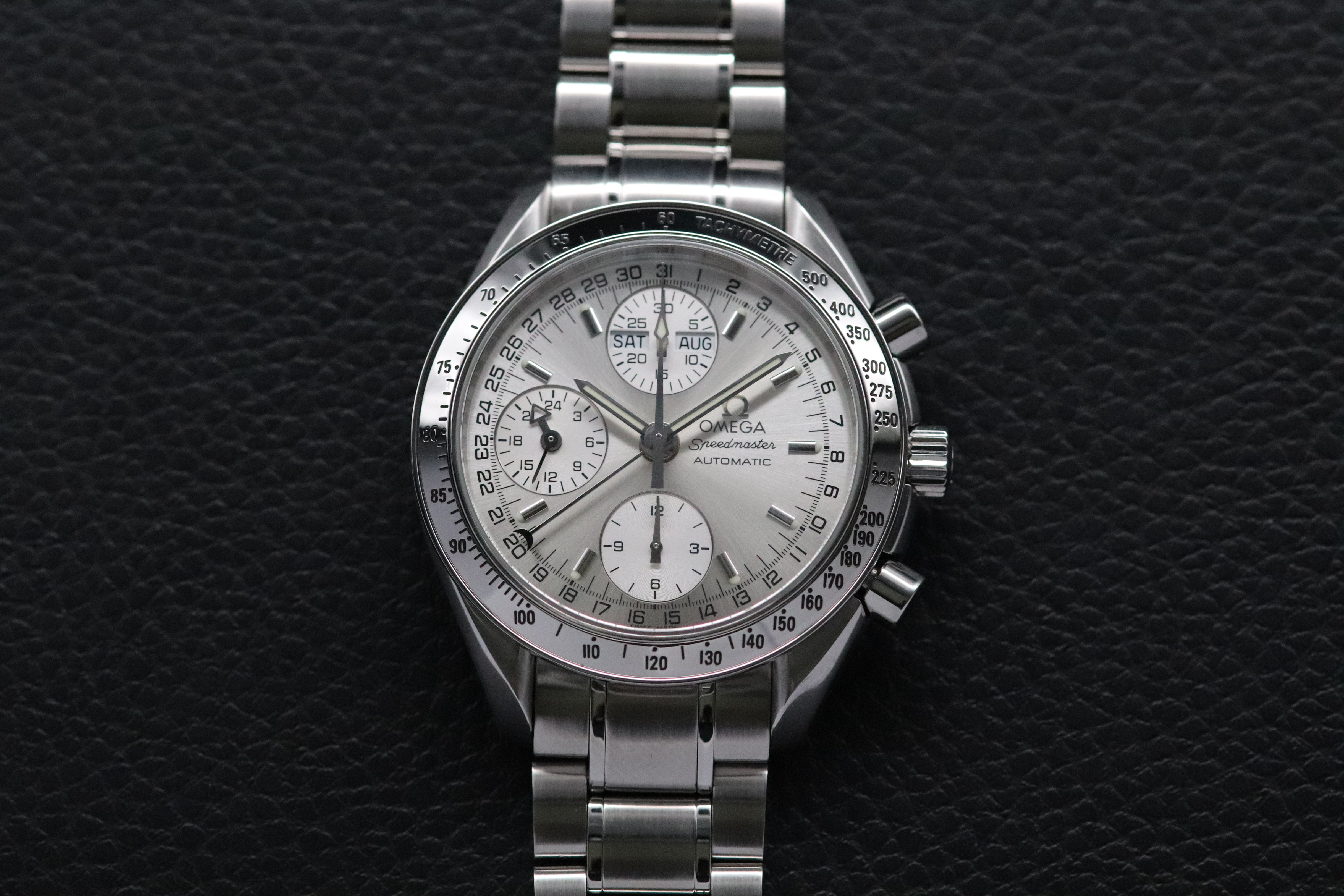 Omega Speedmaster Day Date 3523.30 Silver Dial 2011