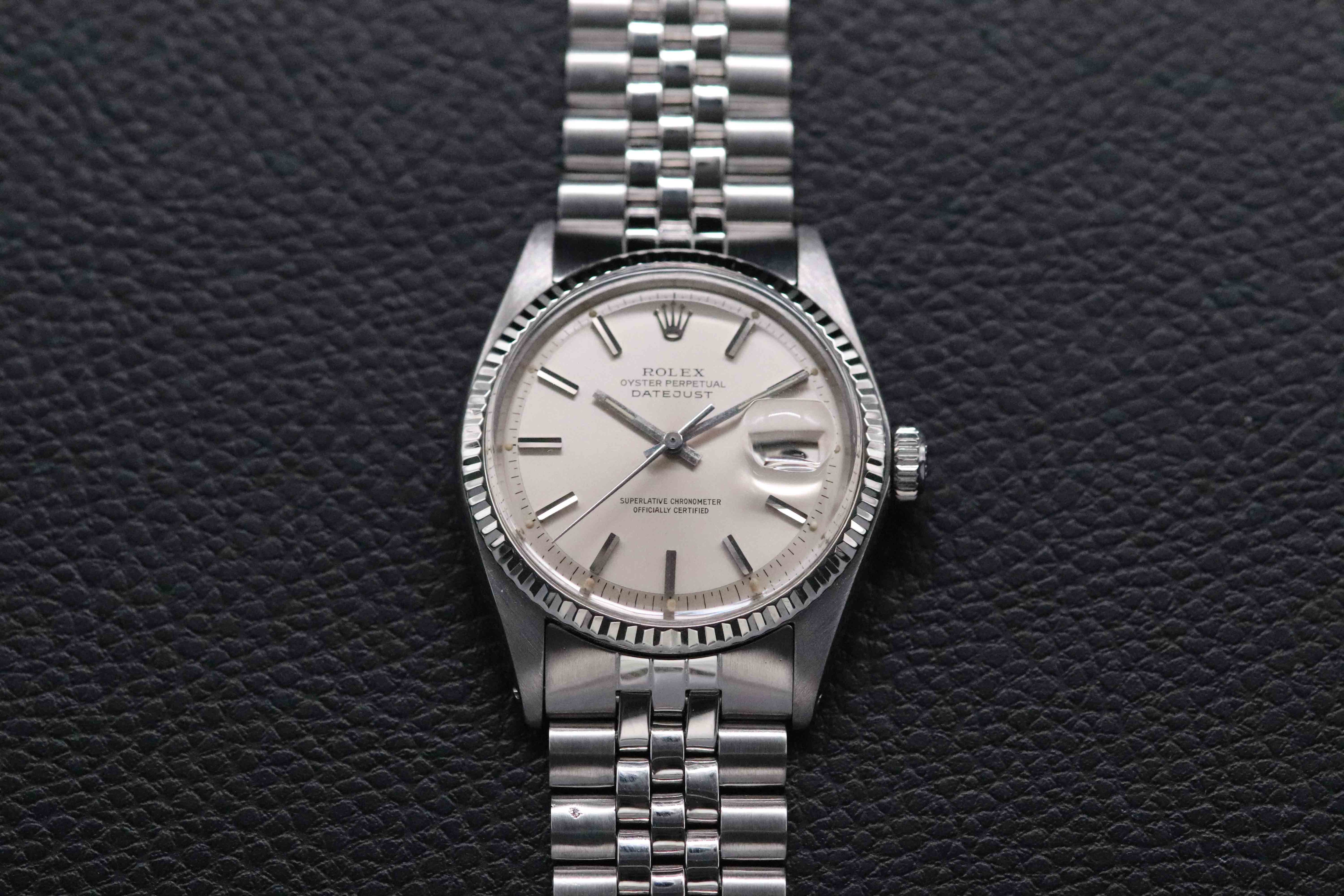 Rolex Datejust 1601 Silver Dial 1972