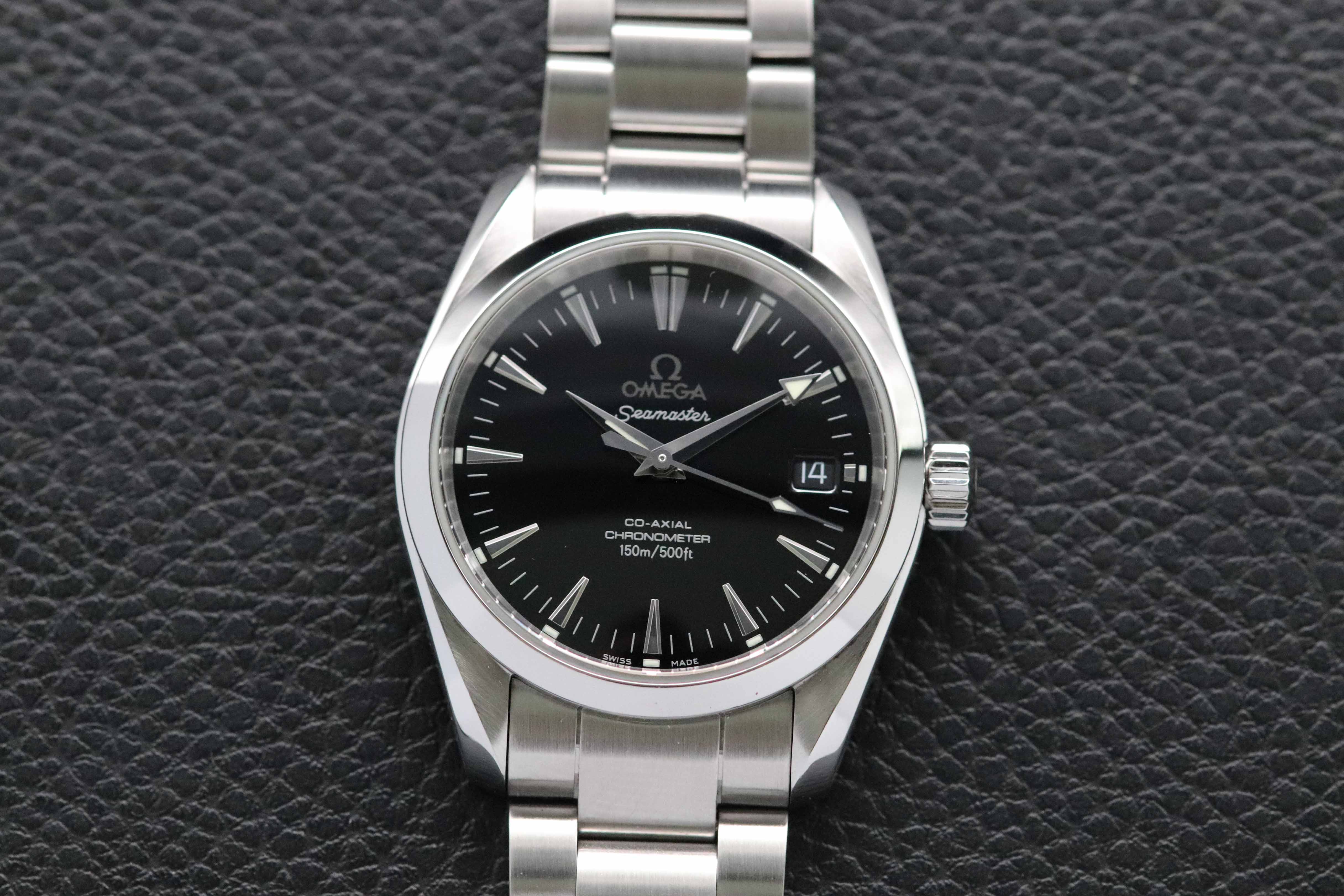 Omega Seamaster Aqua Terra 2504.50 Black Dial 2006