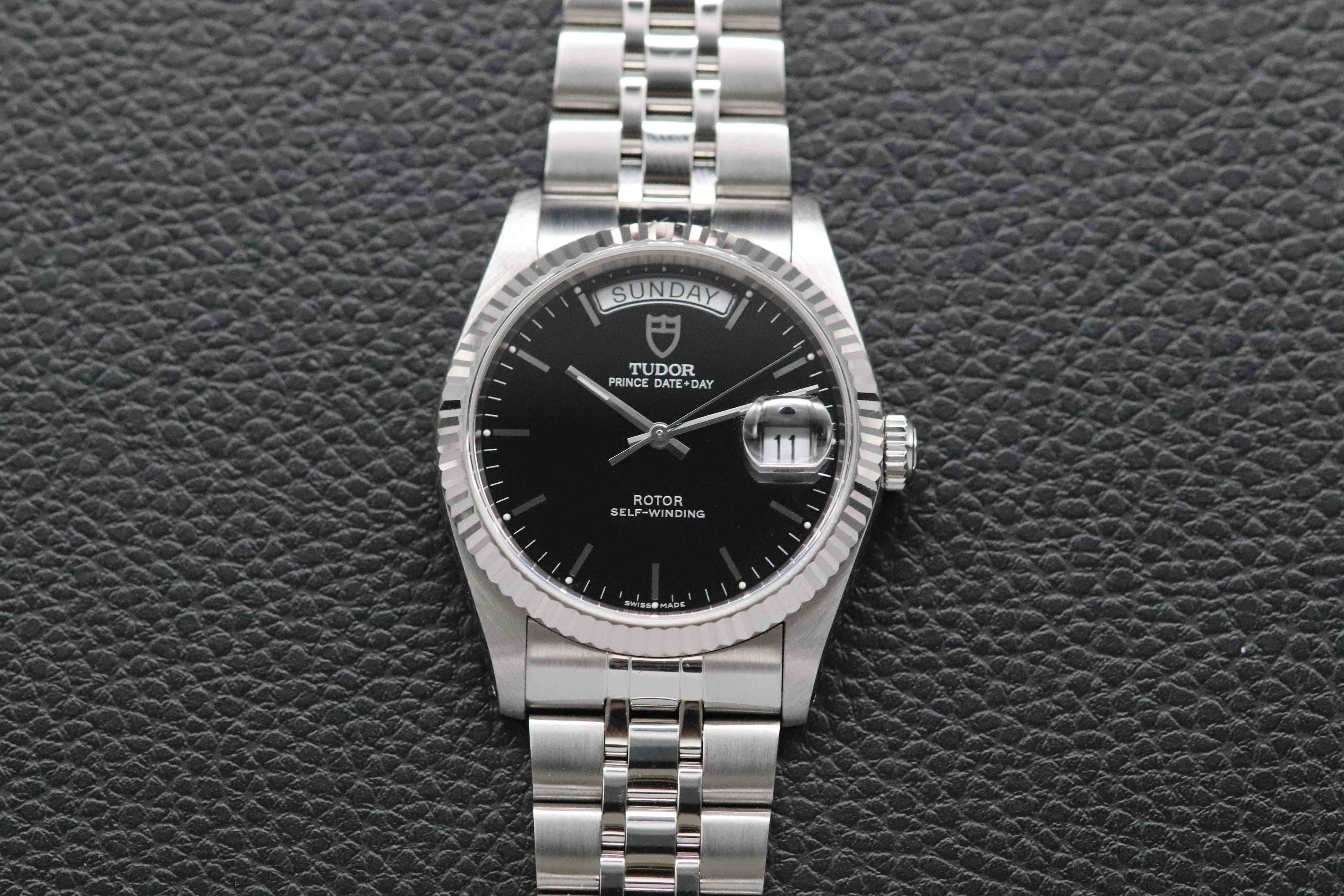 Tudor Prince Date-Day 76214 Black Dial 2008