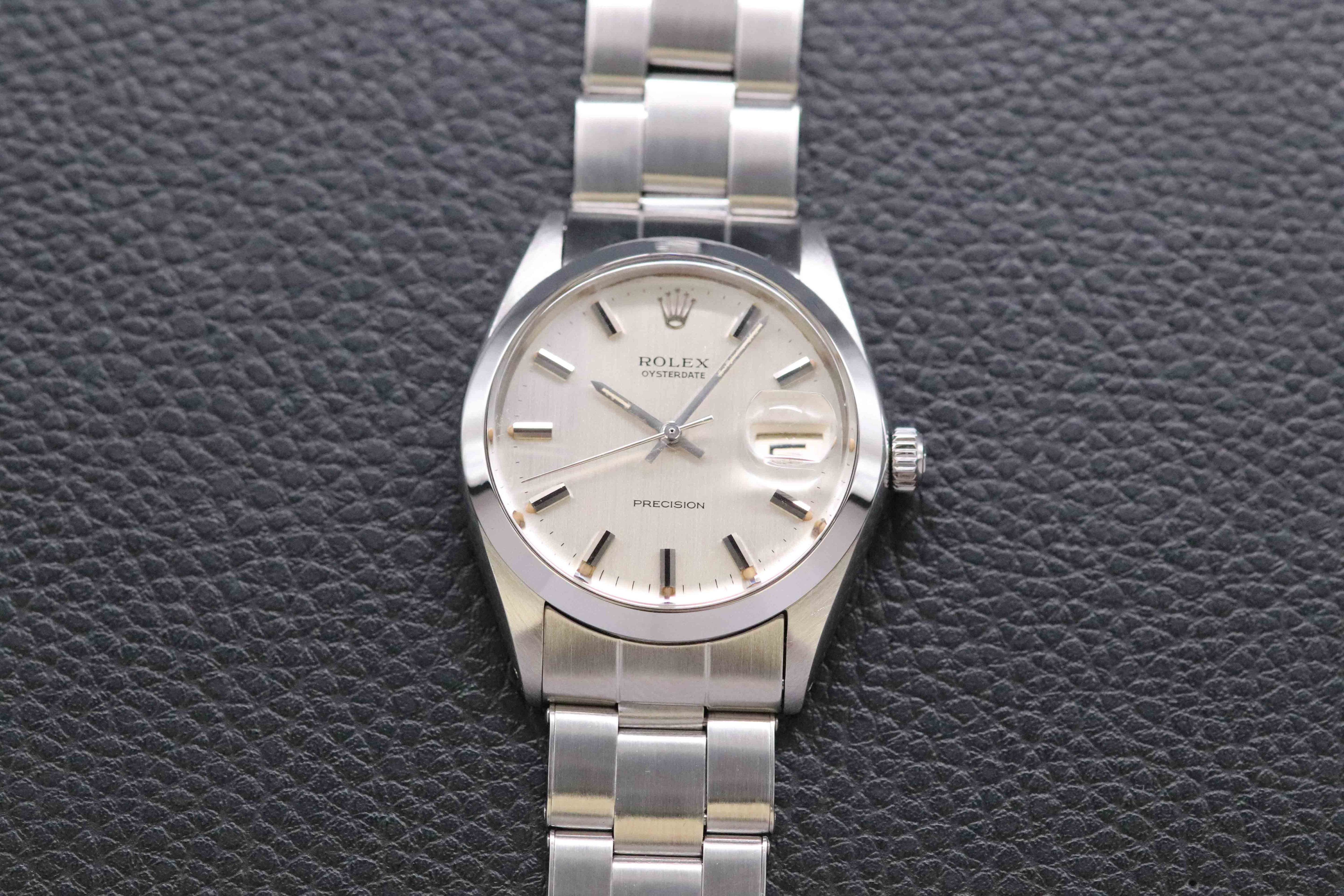 Rolex Date 1500 Silver Dial 1969