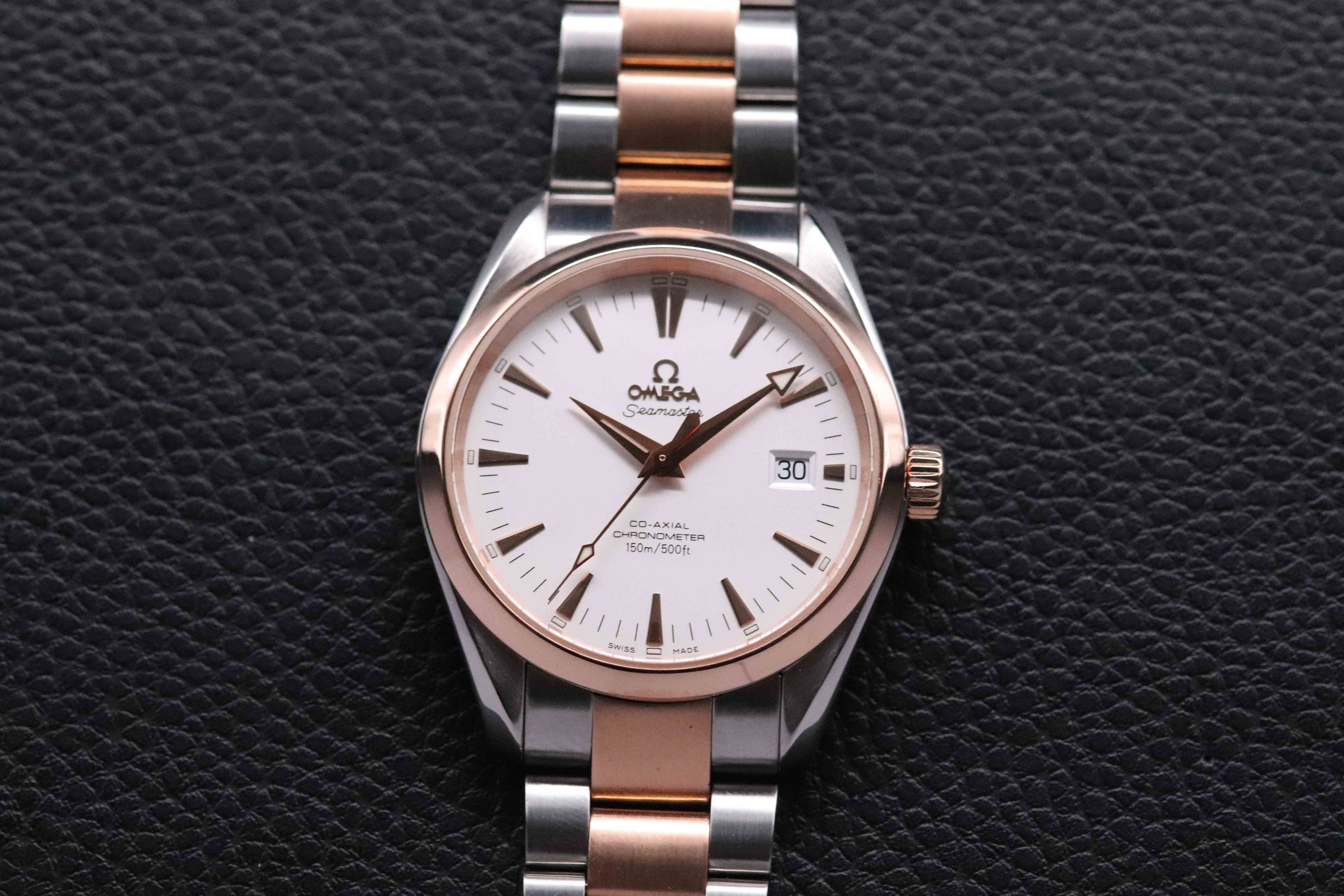 Omega Seamaster Aqua Terra 2303.30 White Dial 2006
