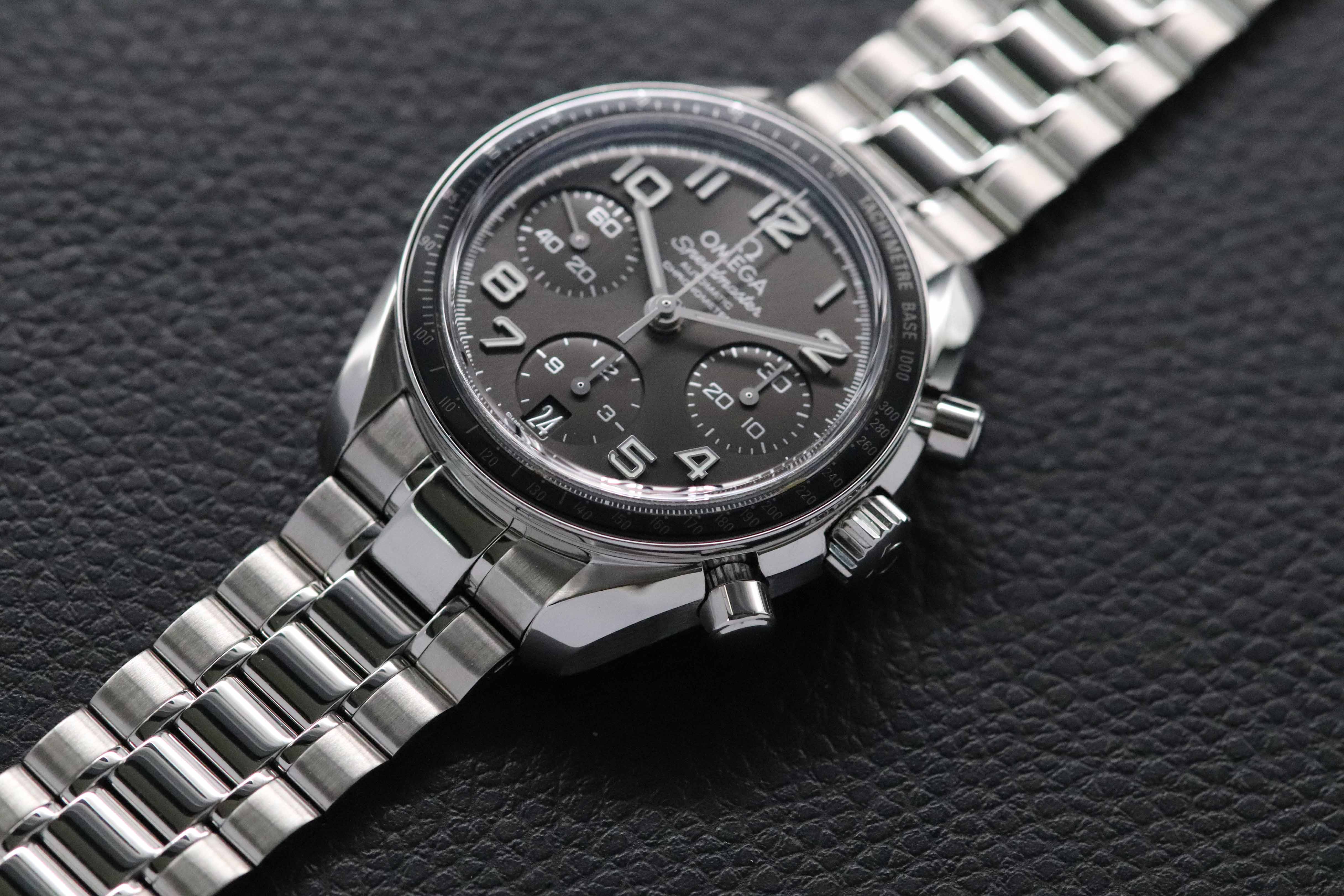 Omega Speedmaster 38 324.30.38.40.06.001 Grey Dial 2012