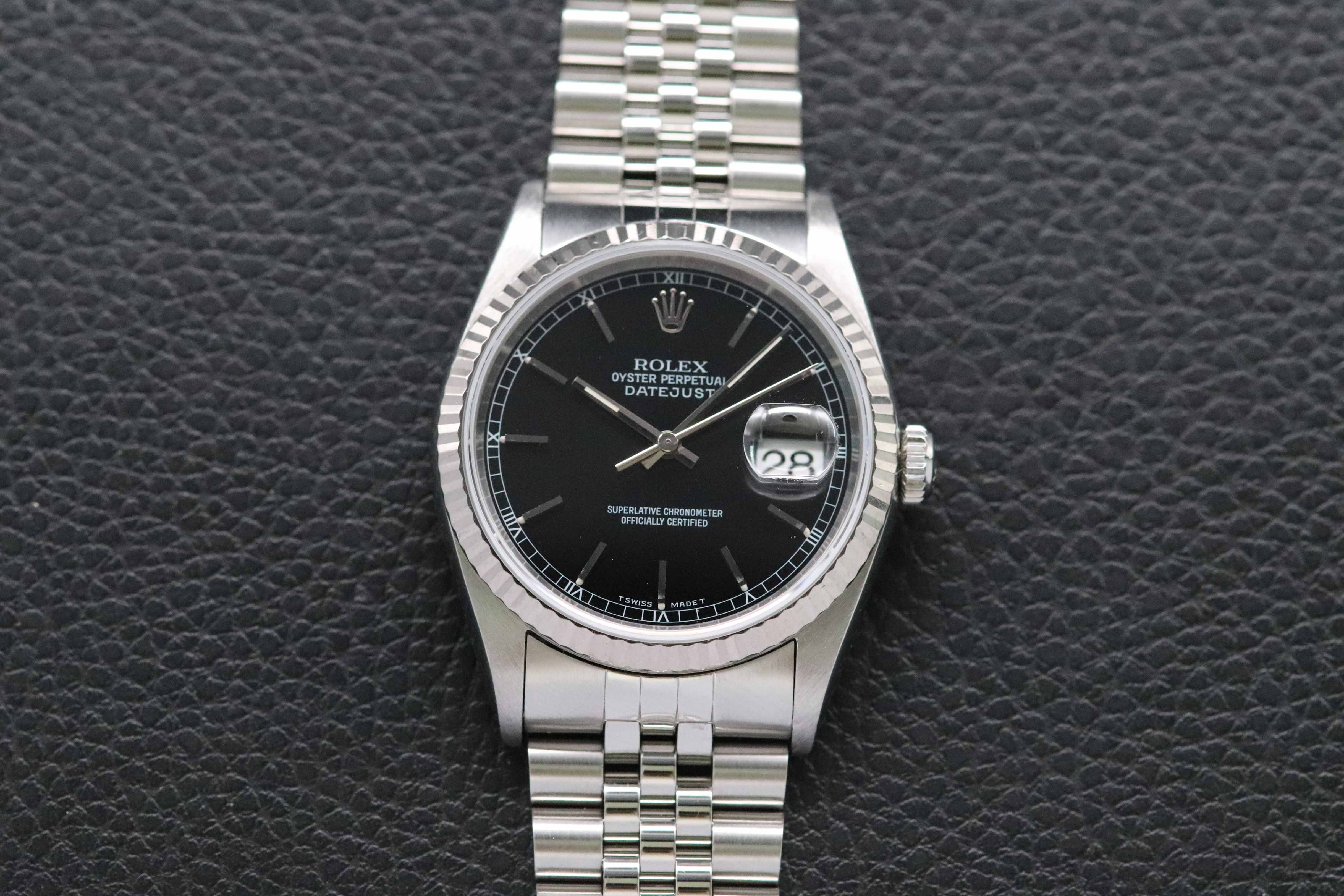 Rolex Datejust 16234 Fullset 1996 Box+Papers