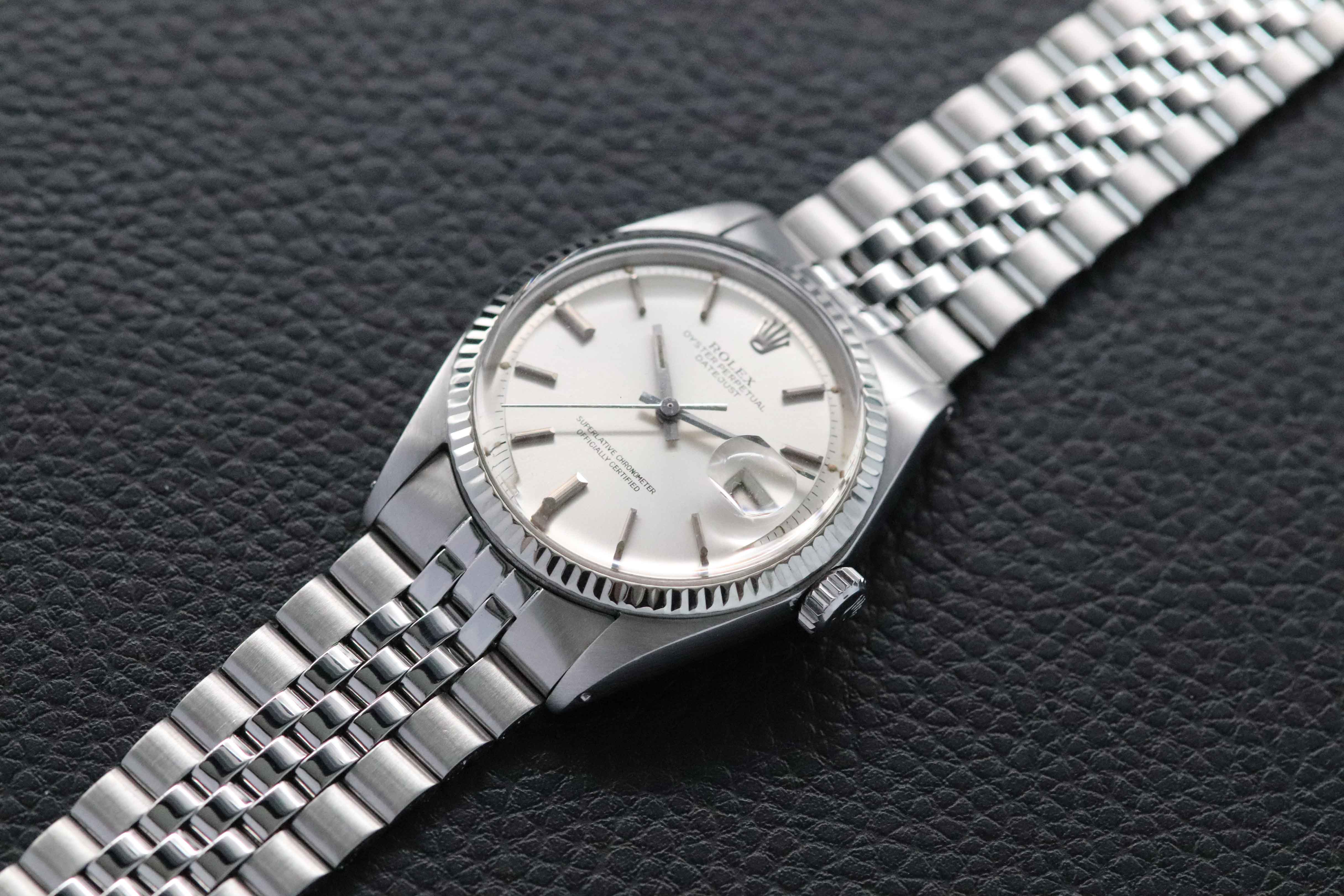 Rolex Datejust 1601 Silver Dial 1972