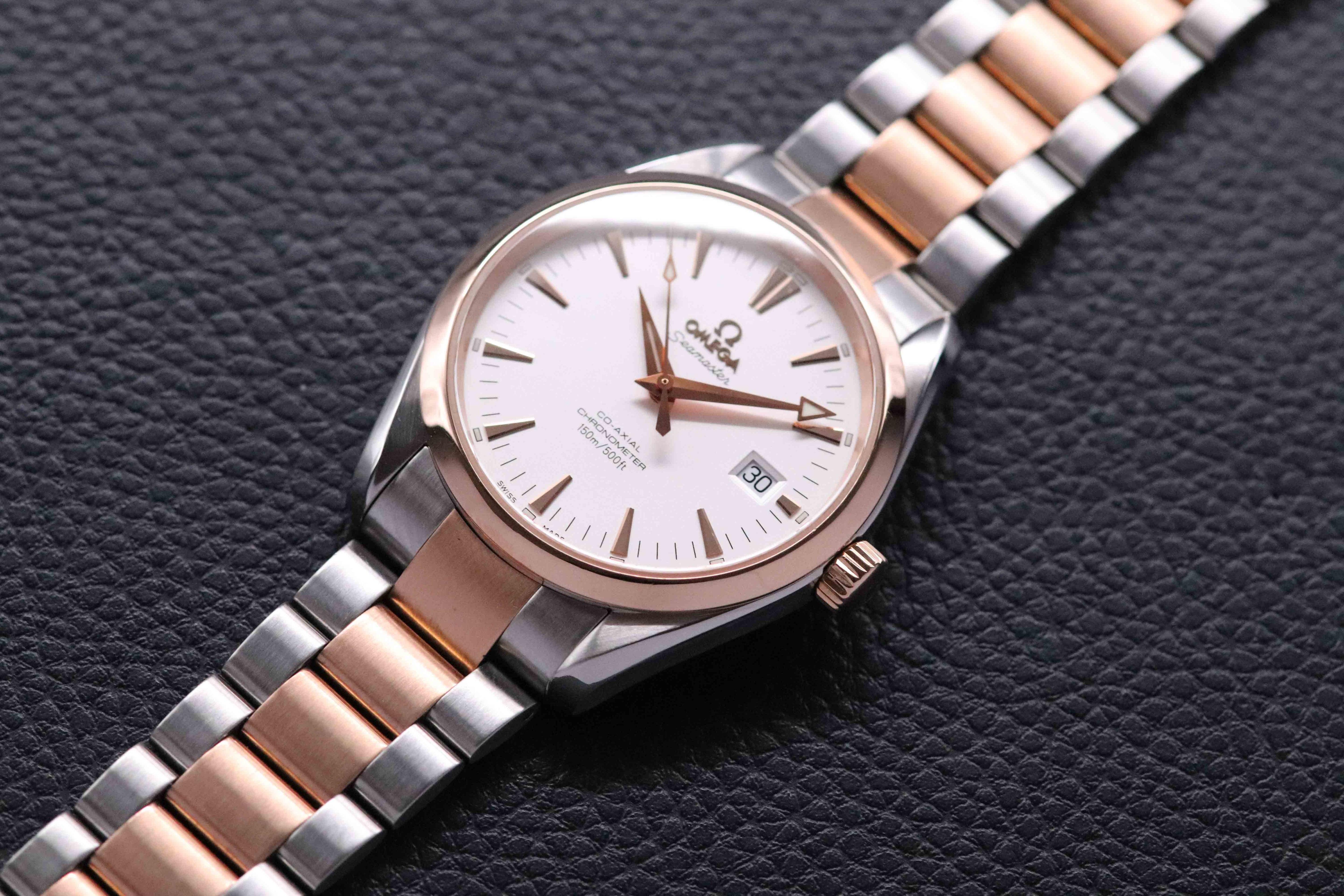 Omega Seamaster Aqua Terra 2303.30 White Dial 2006