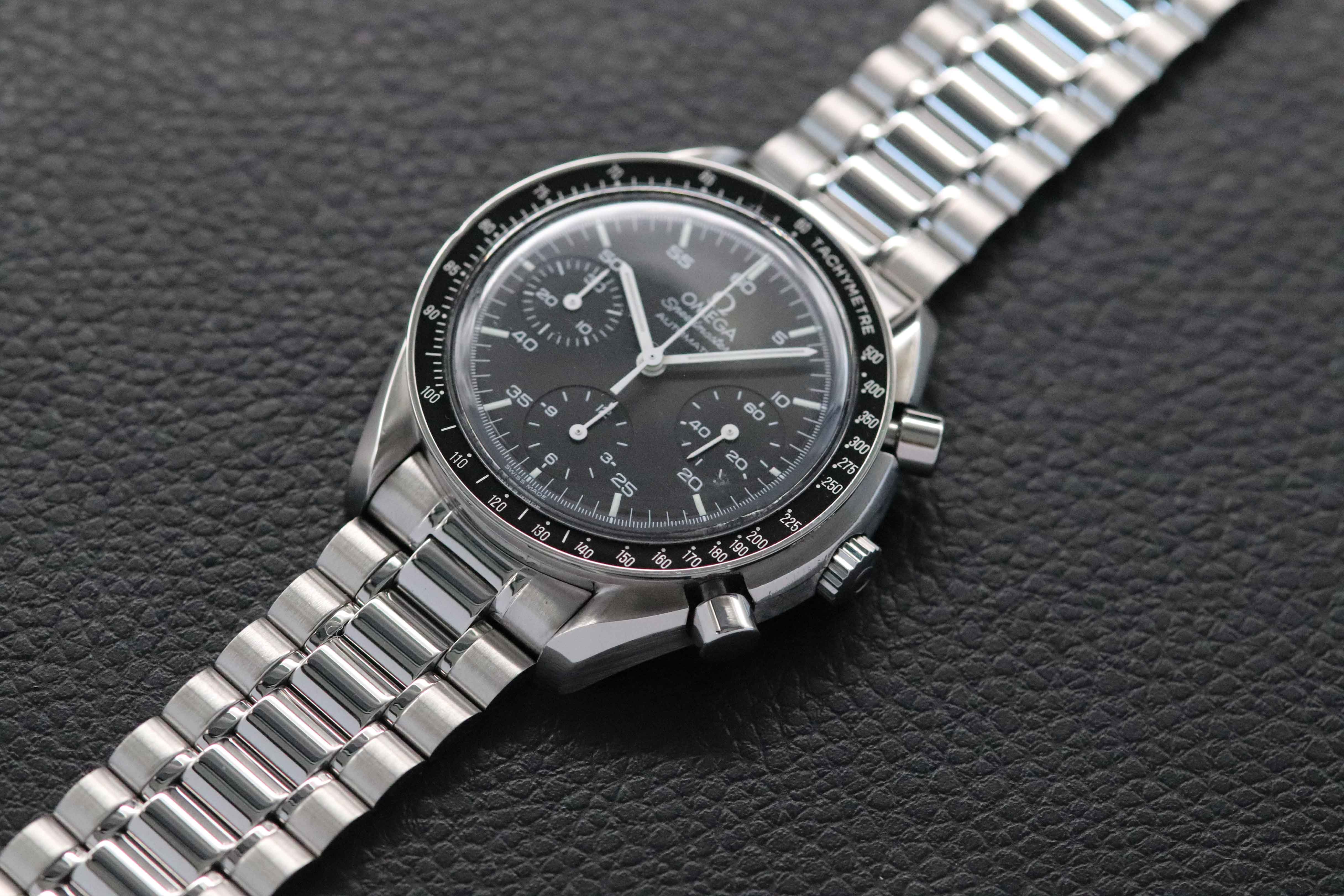 Omega Speedmaster Reduced 3510.50 Black Dial 1998