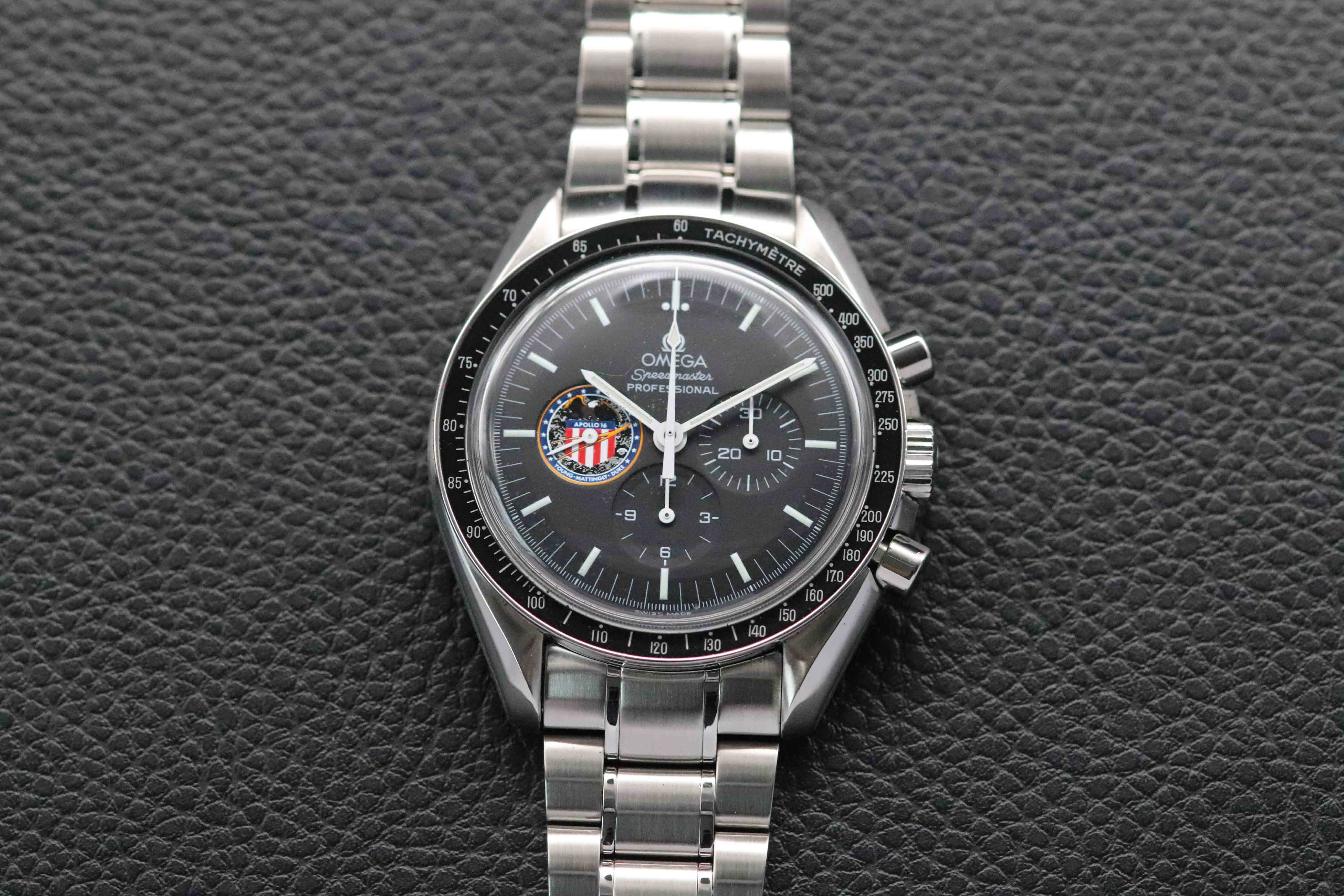 Omega Speedmaster Professionnal 3597.19 Mission Apollo 16 Fullset 1998 Box+Papers