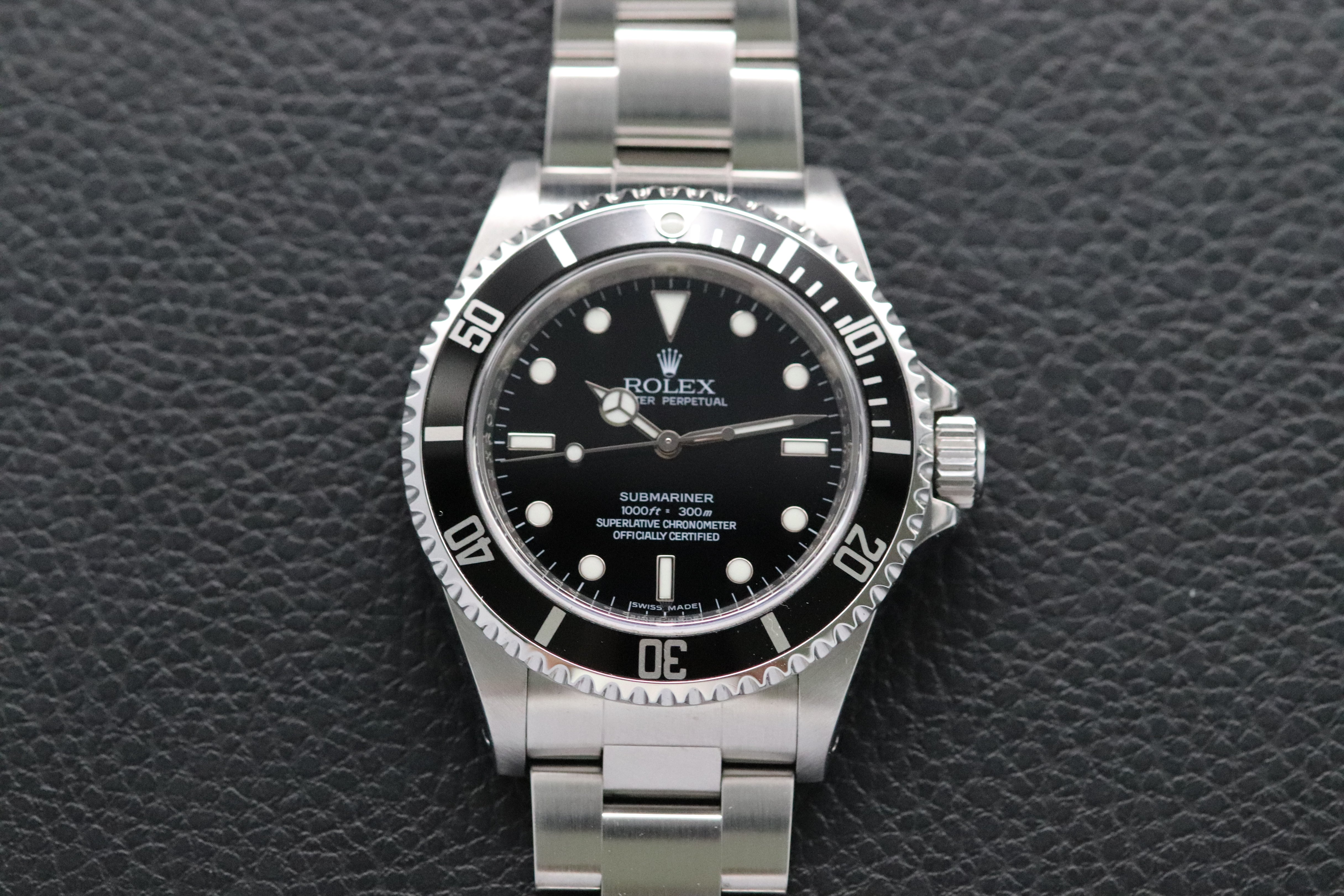 Rolex Submariner 14060M Rehaut Fullset 2013 Box+Papers