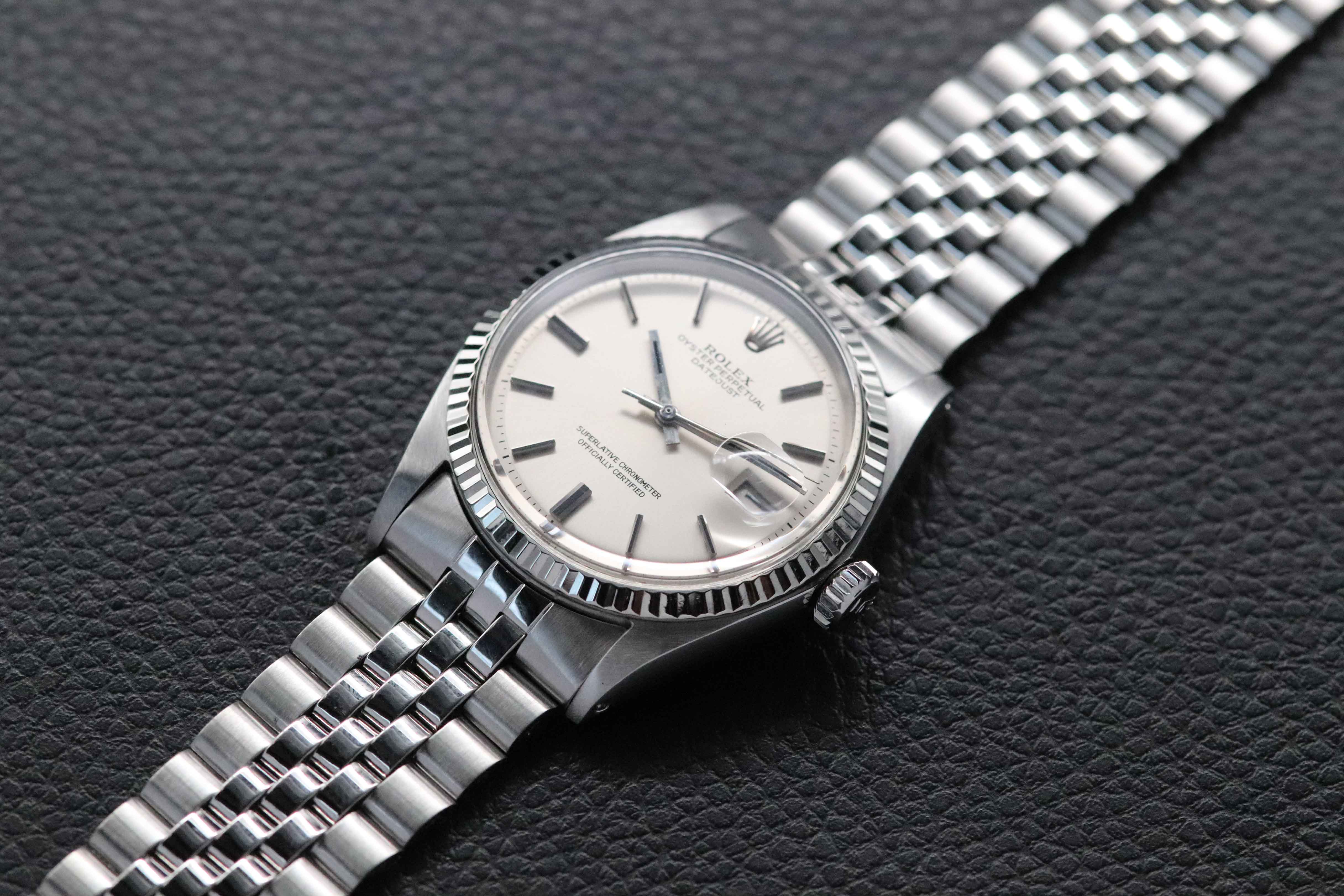 Rolex Datejust 1601 Silver Dial 1970