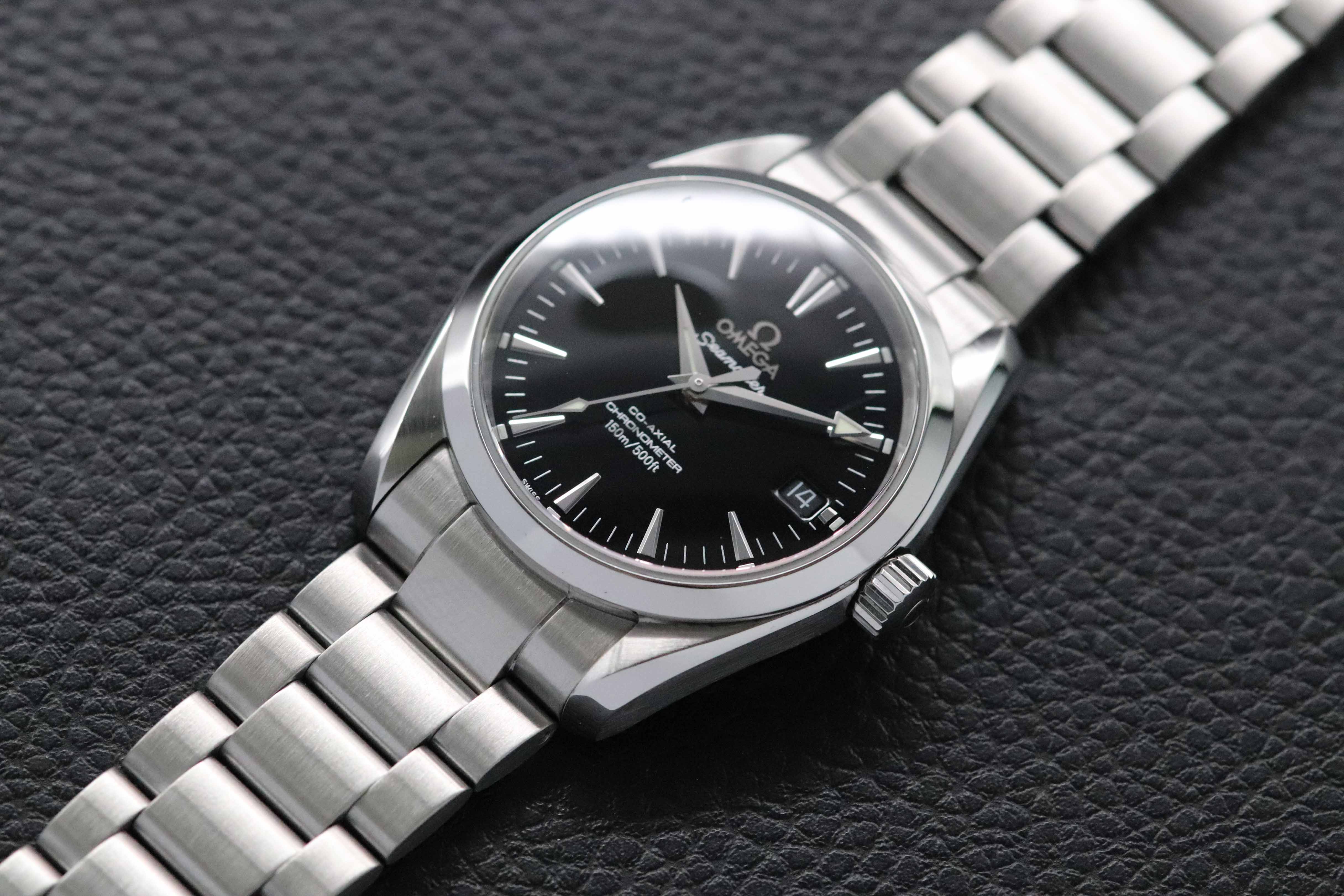 Omega Seamaster Aqua Terra 2504.50 Black Dial 2006