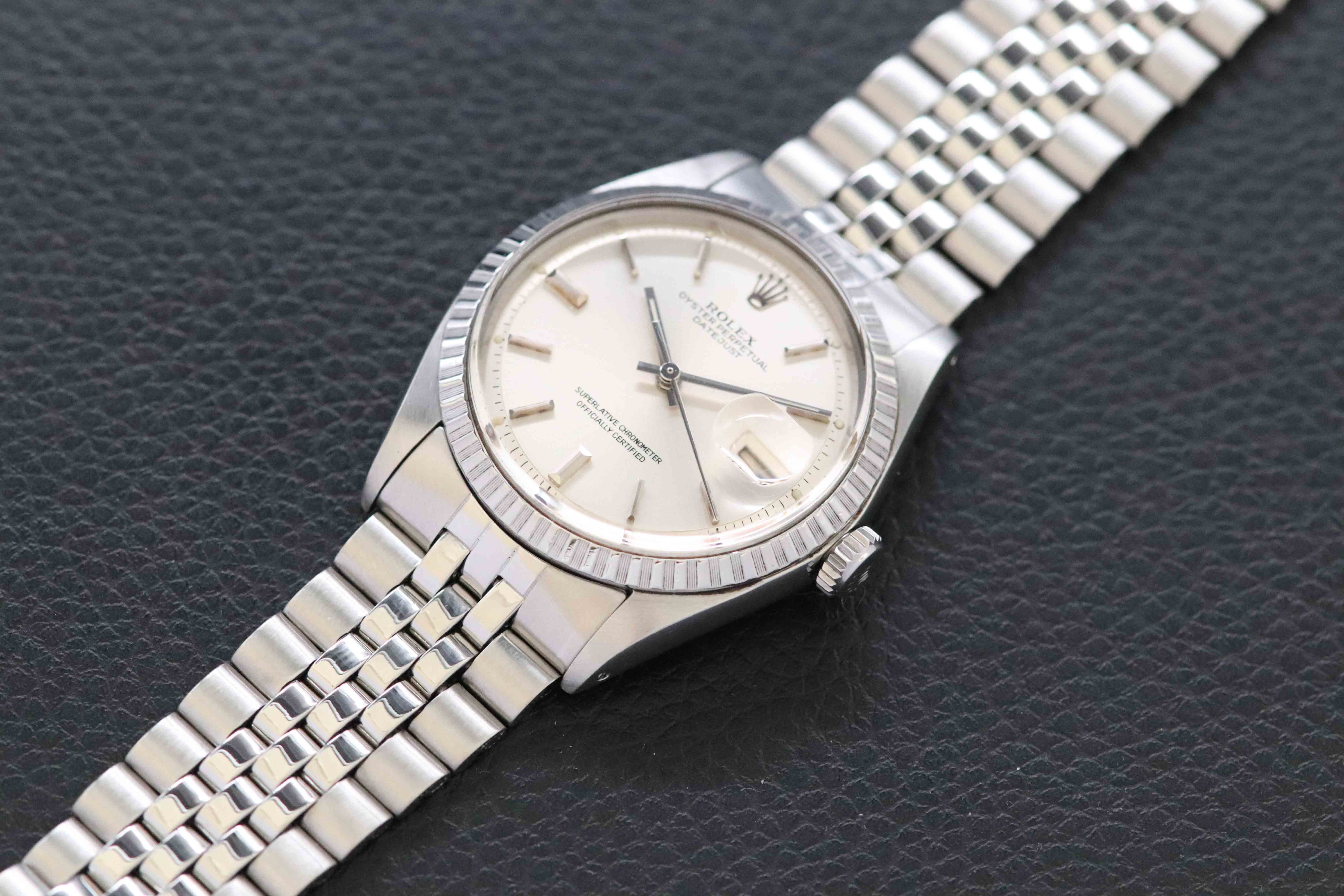 Rolex Datejust 1603 Silver Dial 1972